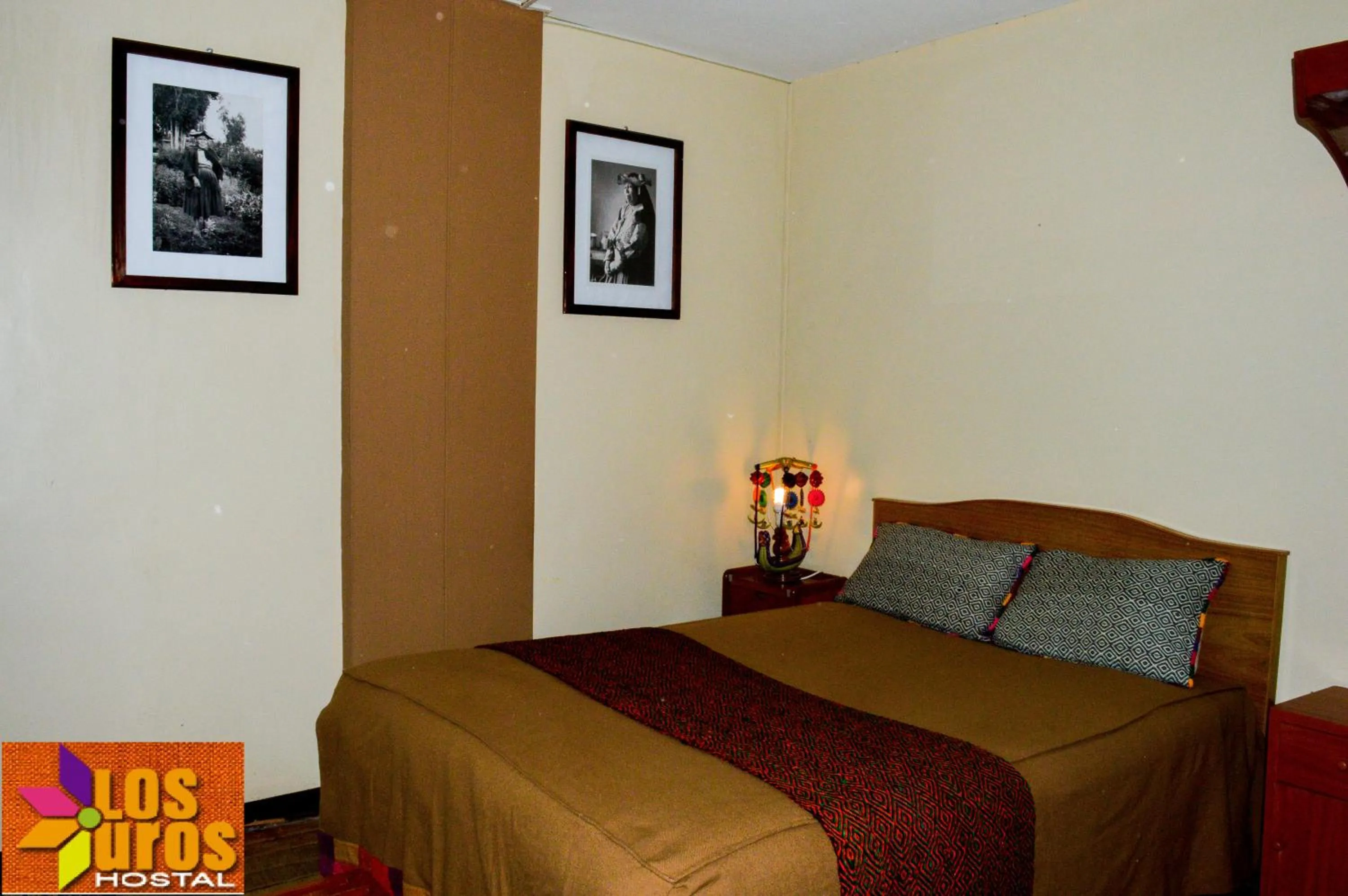 Bed in Hostal los Uros