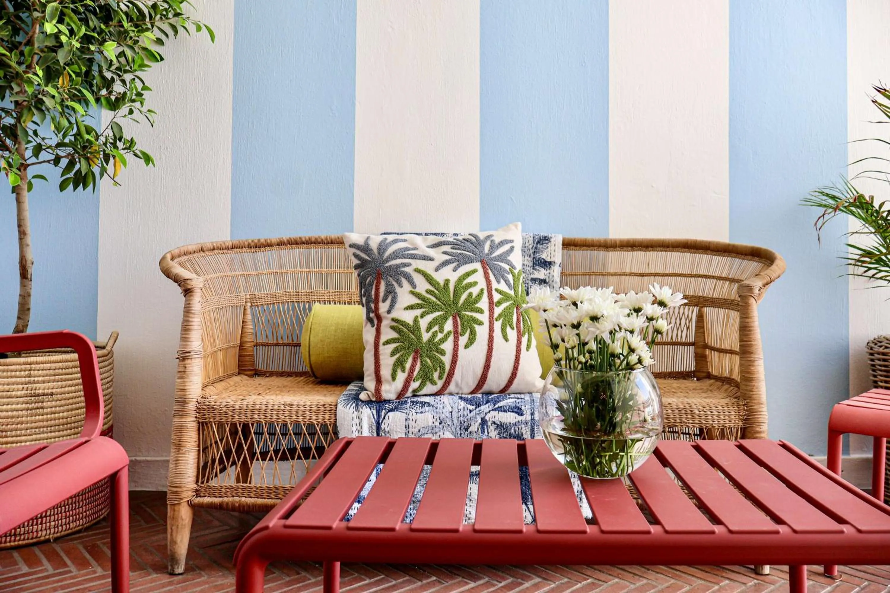 Patio in Royal Boutique Hotel