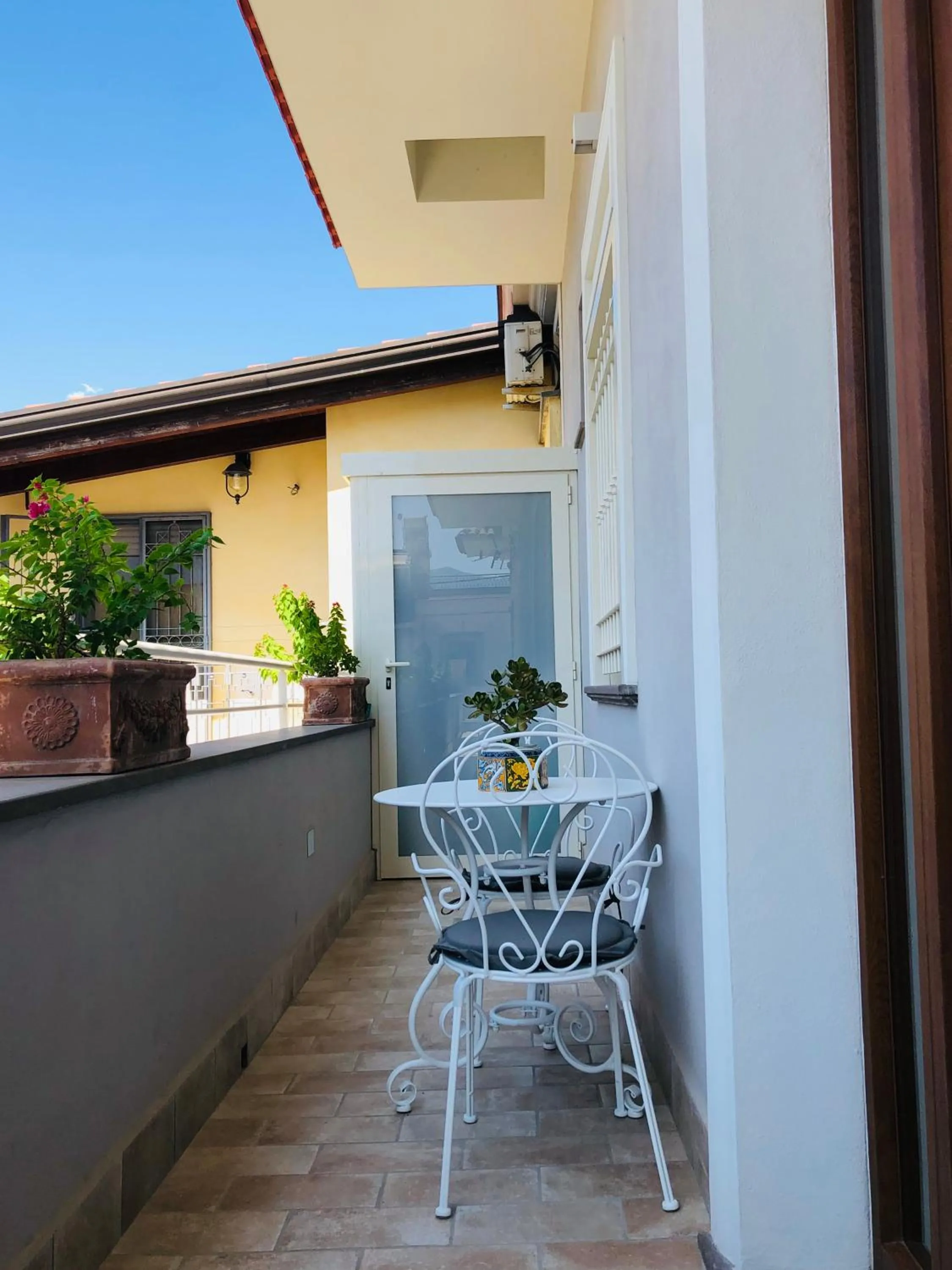 Patio in B&B La Piazzetta