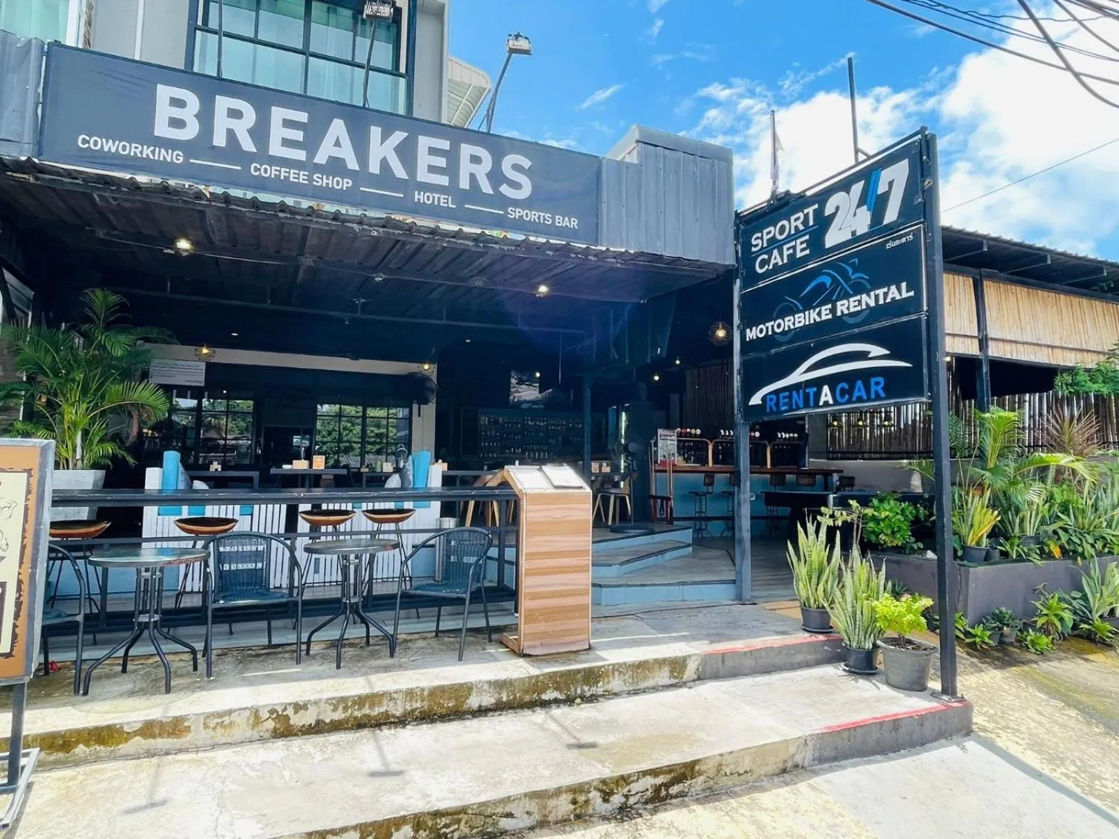 Property building in Breakers Hotel Rawai