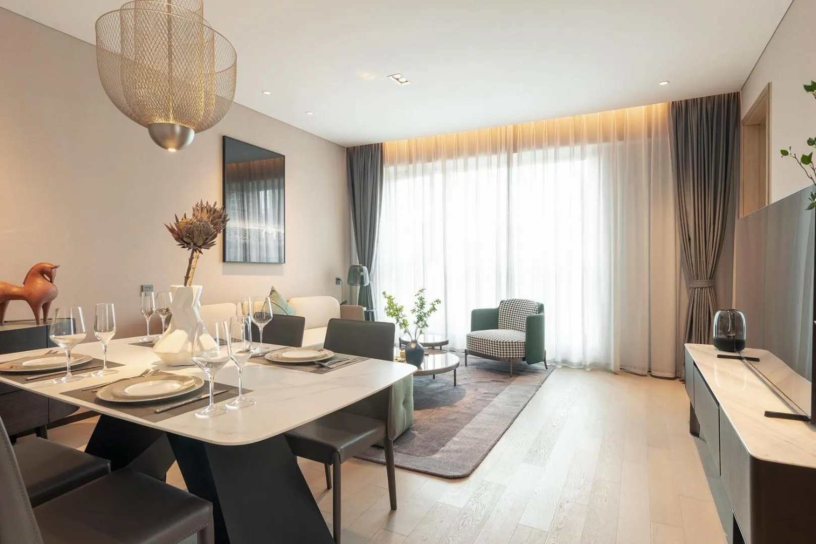 Living room in Cresasia Residence