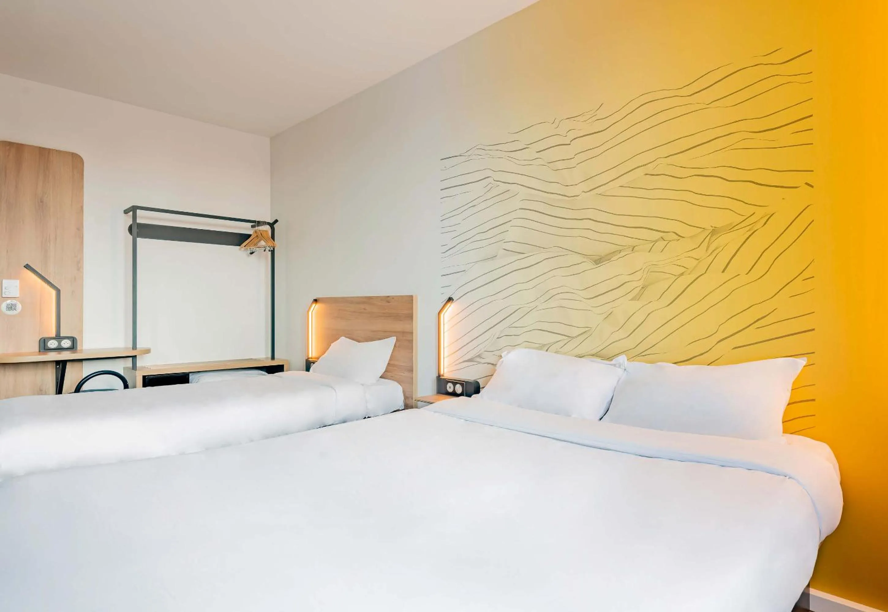 Bedroom, Bed in B&B HOTEL Le Touquet