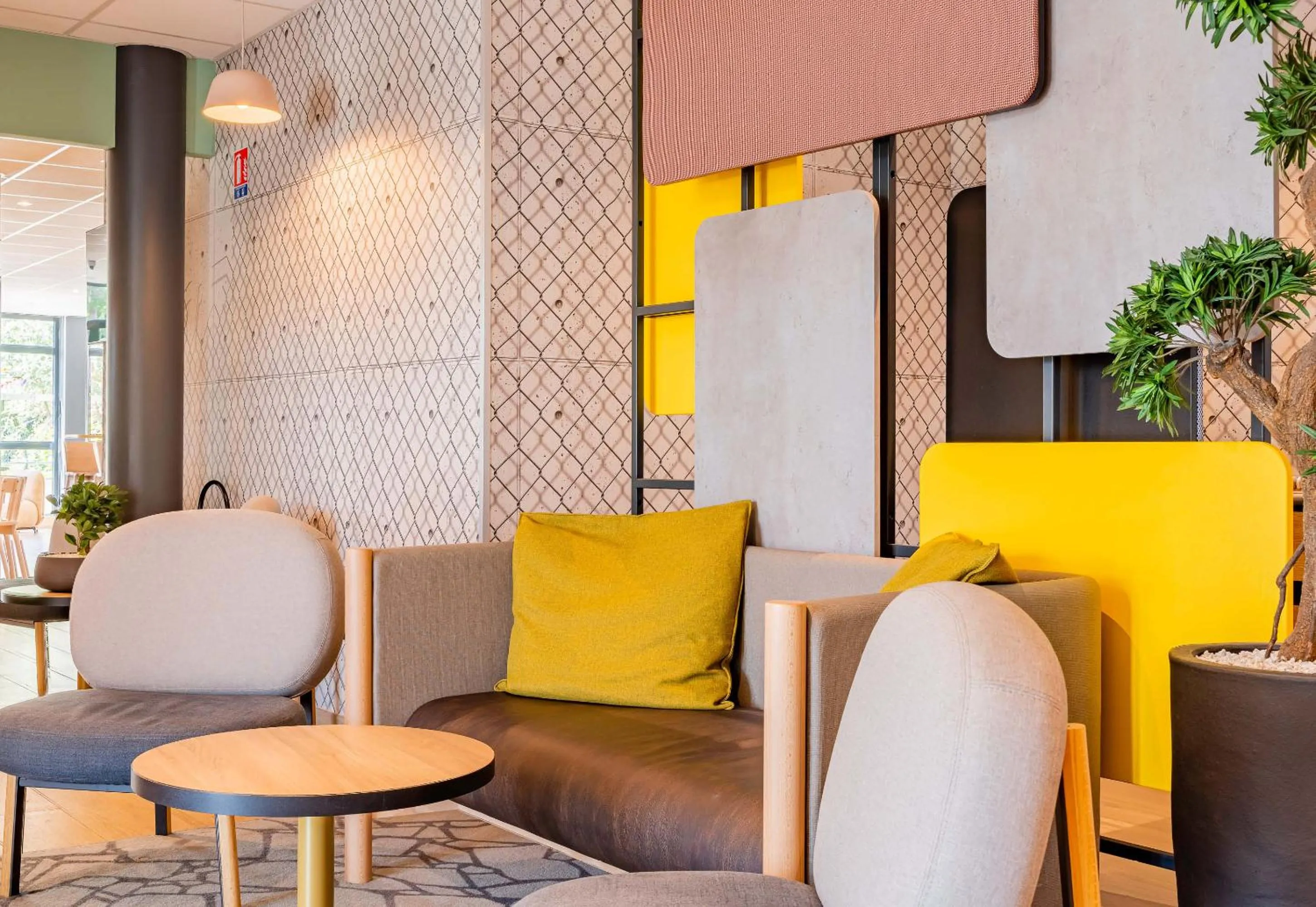 Seating area in B&B HOTEL Le Touquet