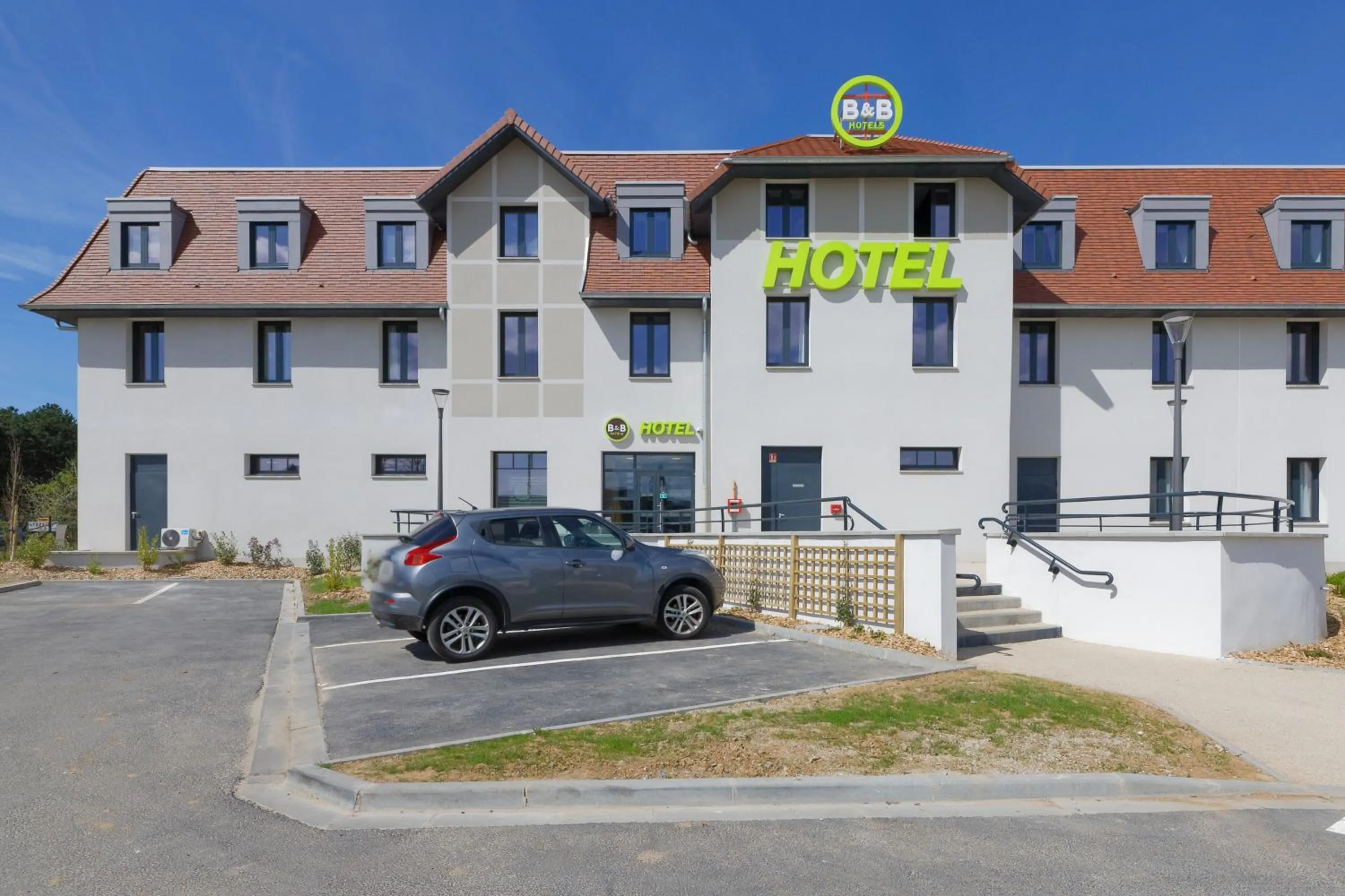 Property building in B&B HOTEL Le Touquet