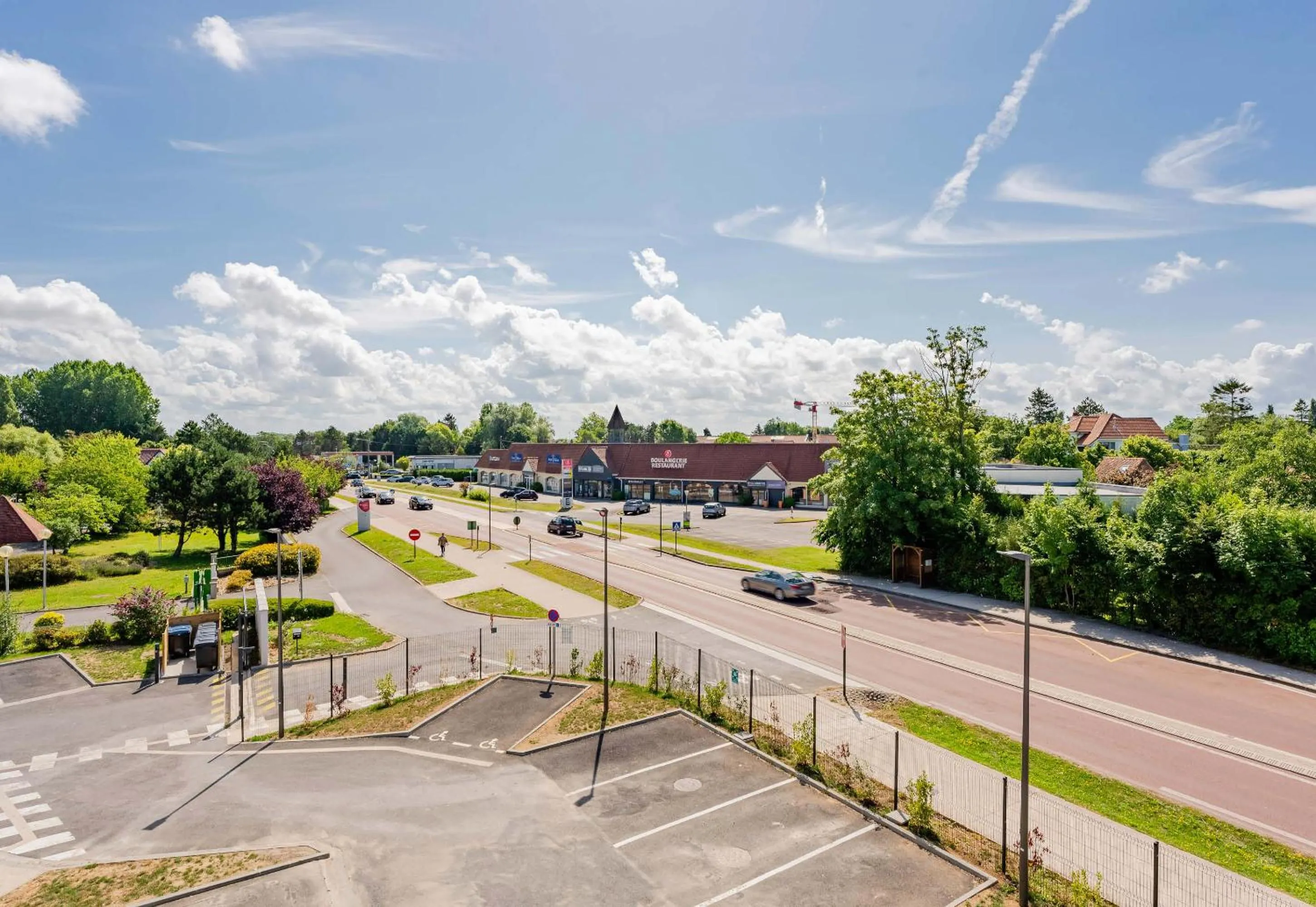 City view in B&B HOTEL Le Touquet