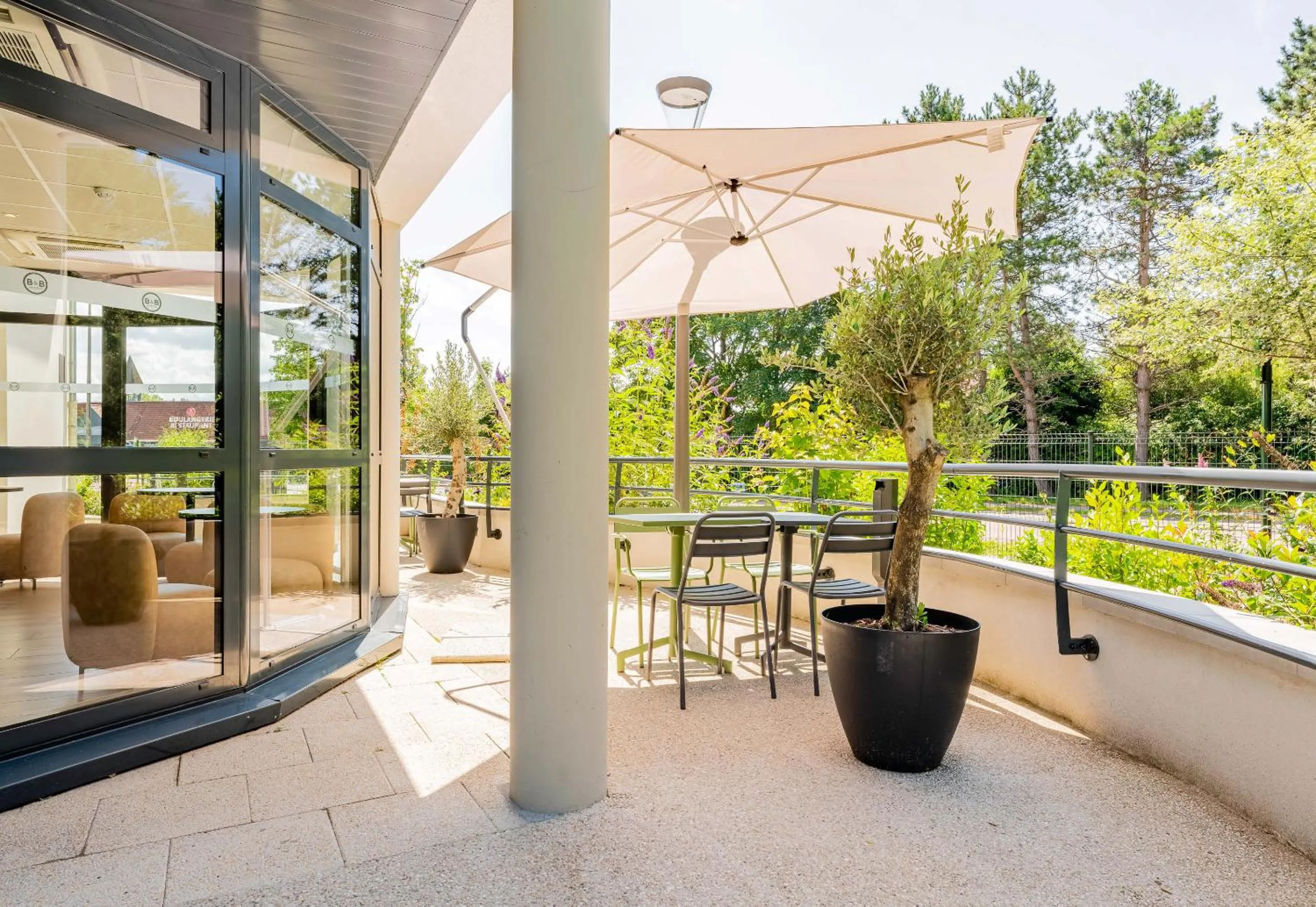 Balcony/Terrace in B&B HOTEL Le Touquet