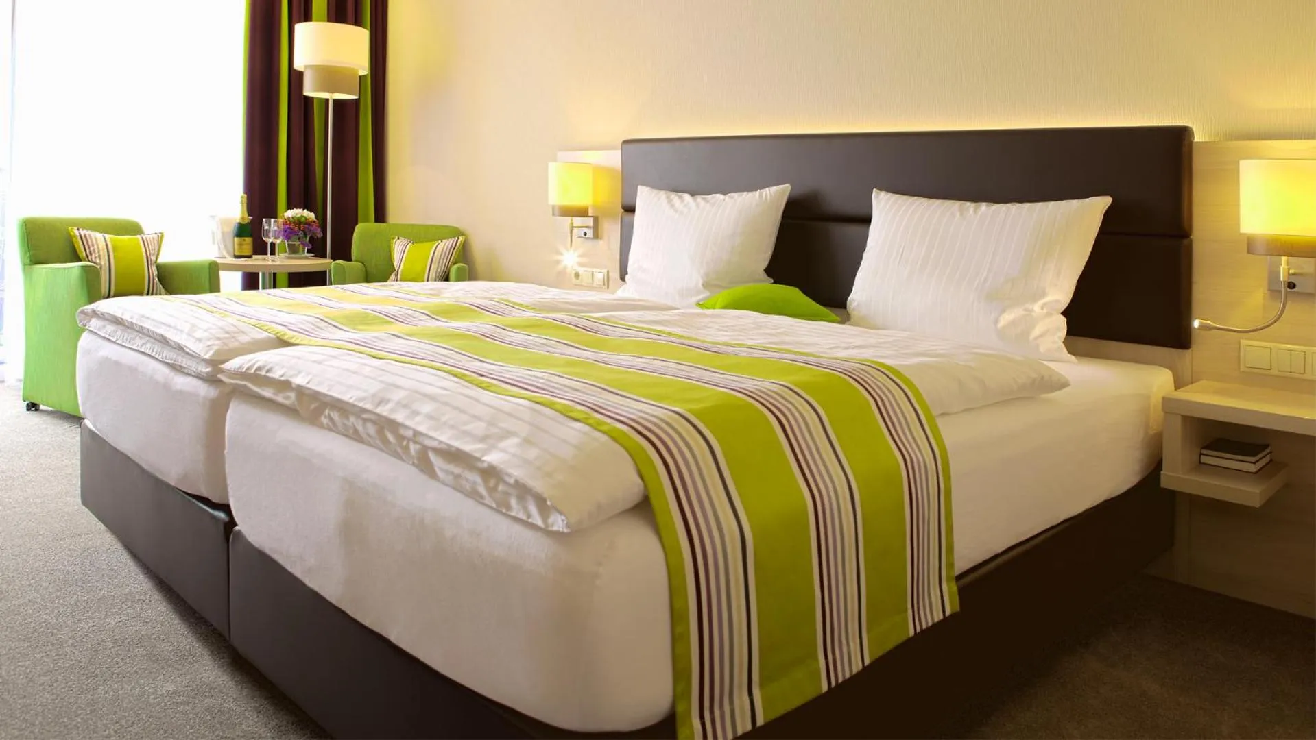 Bedroom, Bed in Landgasthof Eiserner Ritter