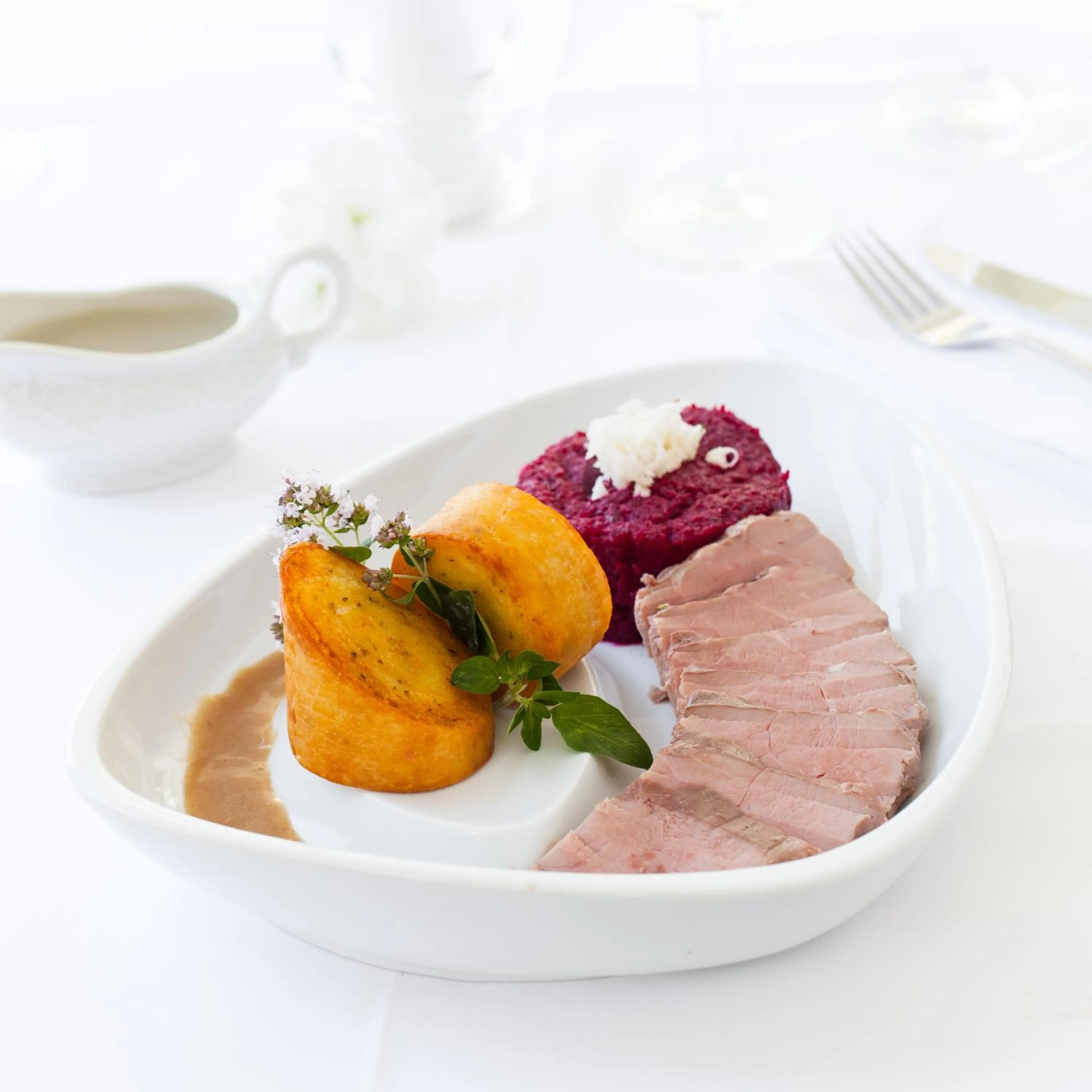 Food close-up in Landgasthof Eiserner Ritter