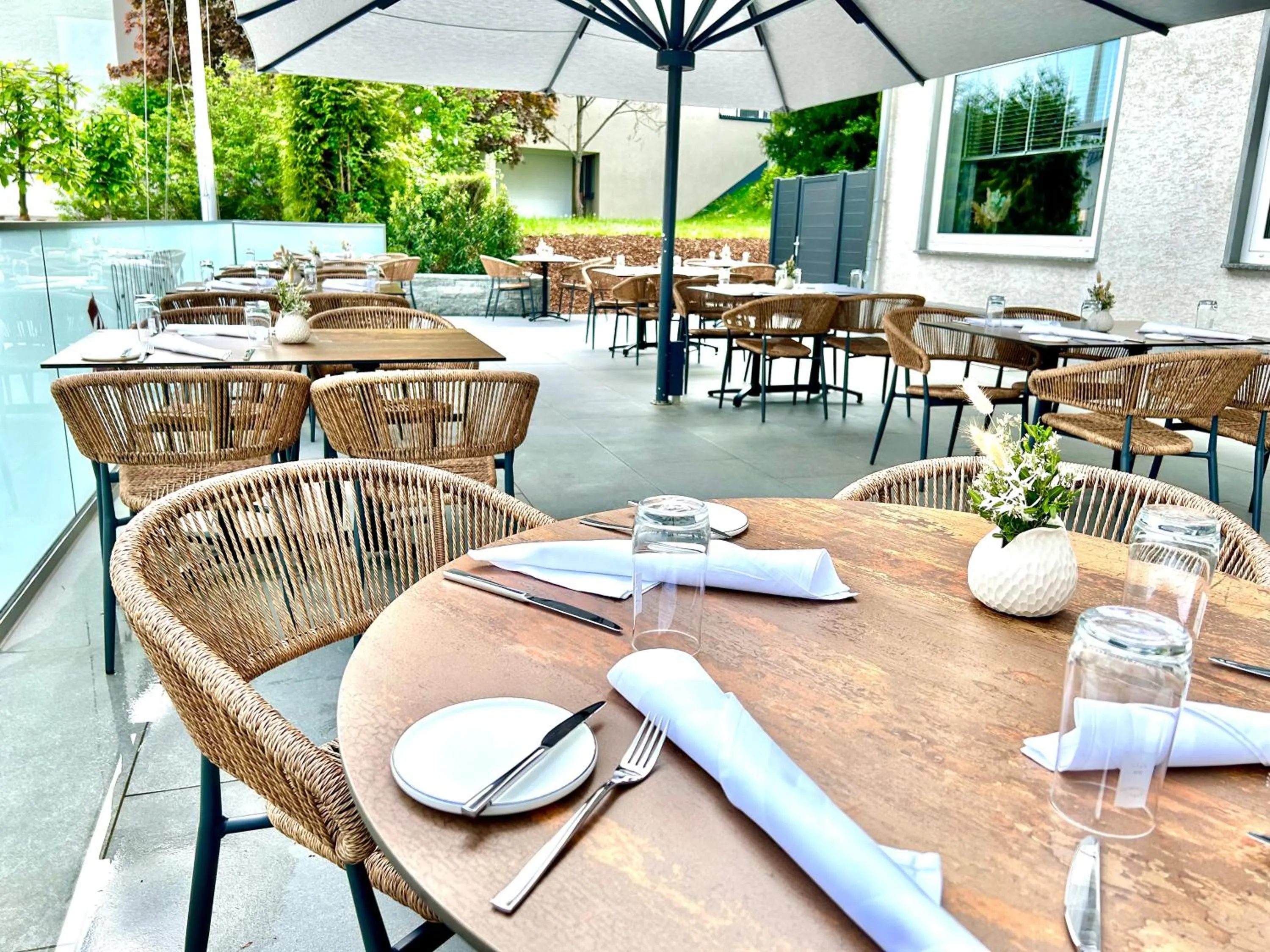 Seating area in Landgasthof Eiserner Ritter