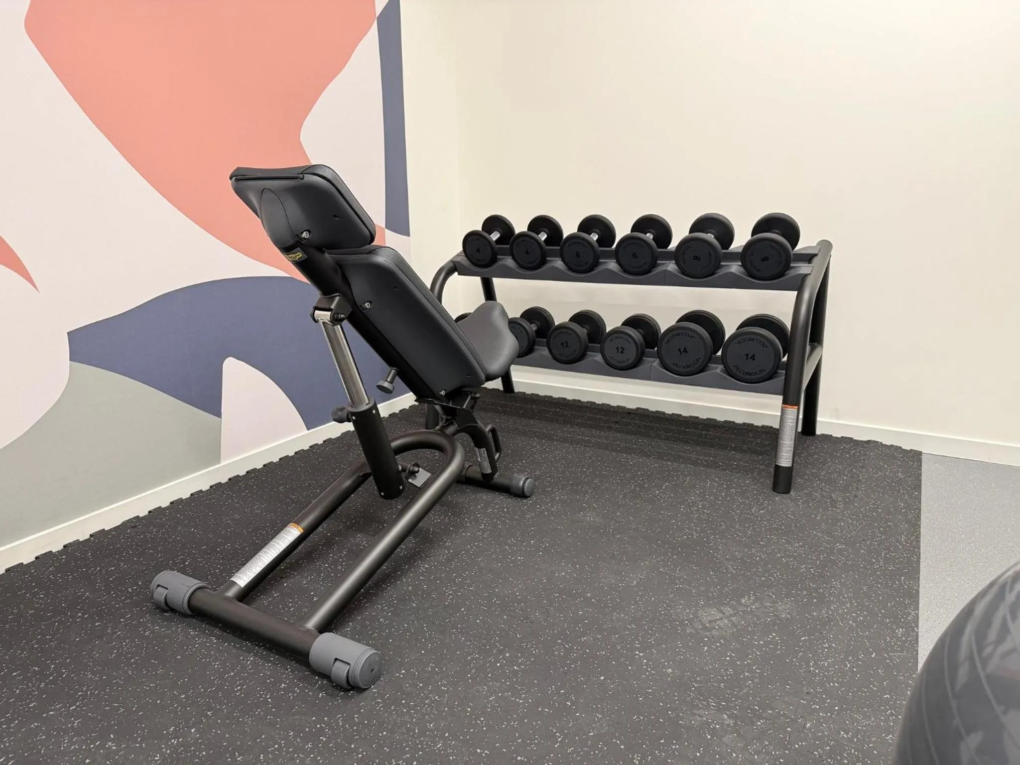 Fitness centre/facilities in Candlewood Suites Berlin Charlottenburg by IHG