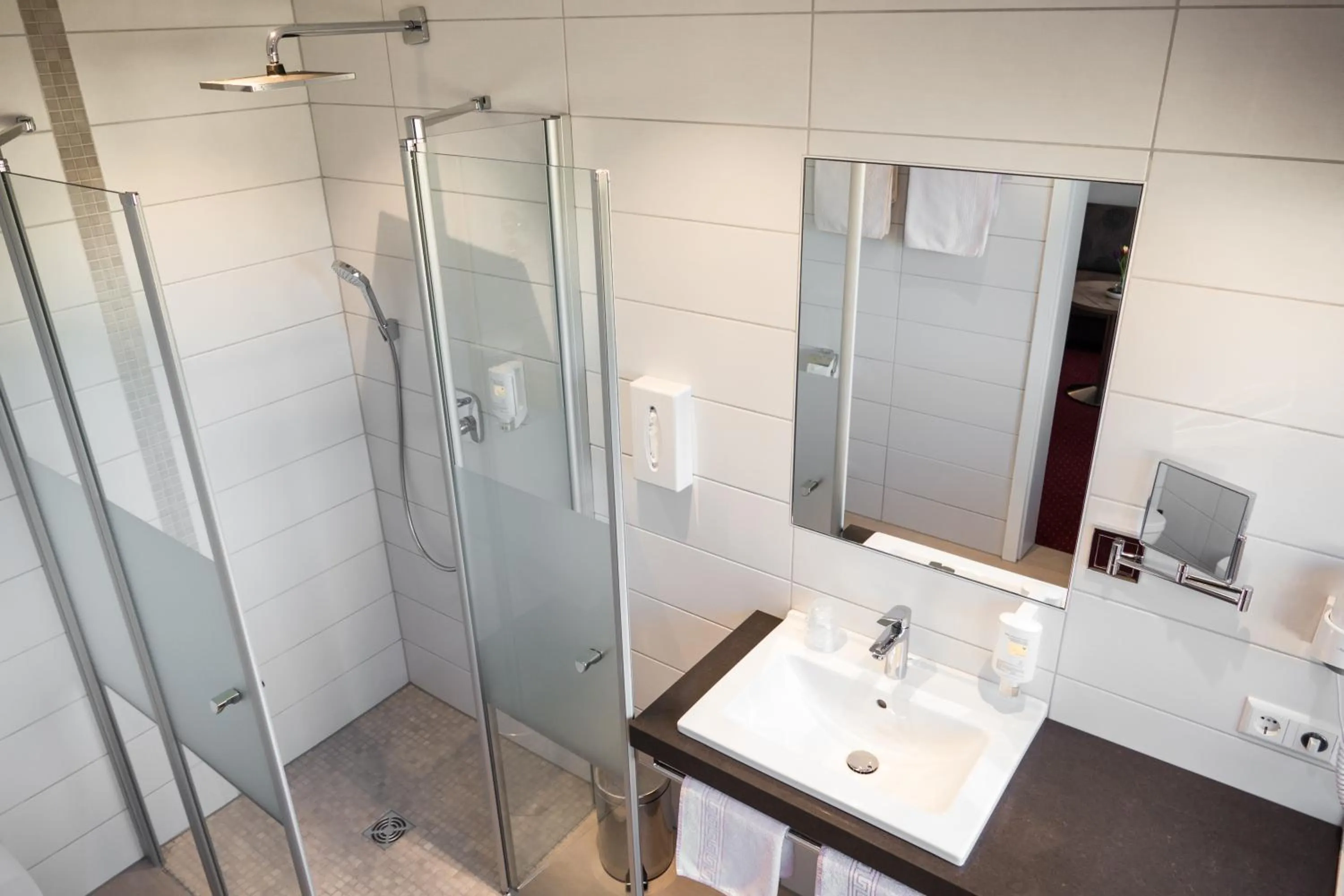 Bathroom in Höhenhotel & Restaurant Kalikutt