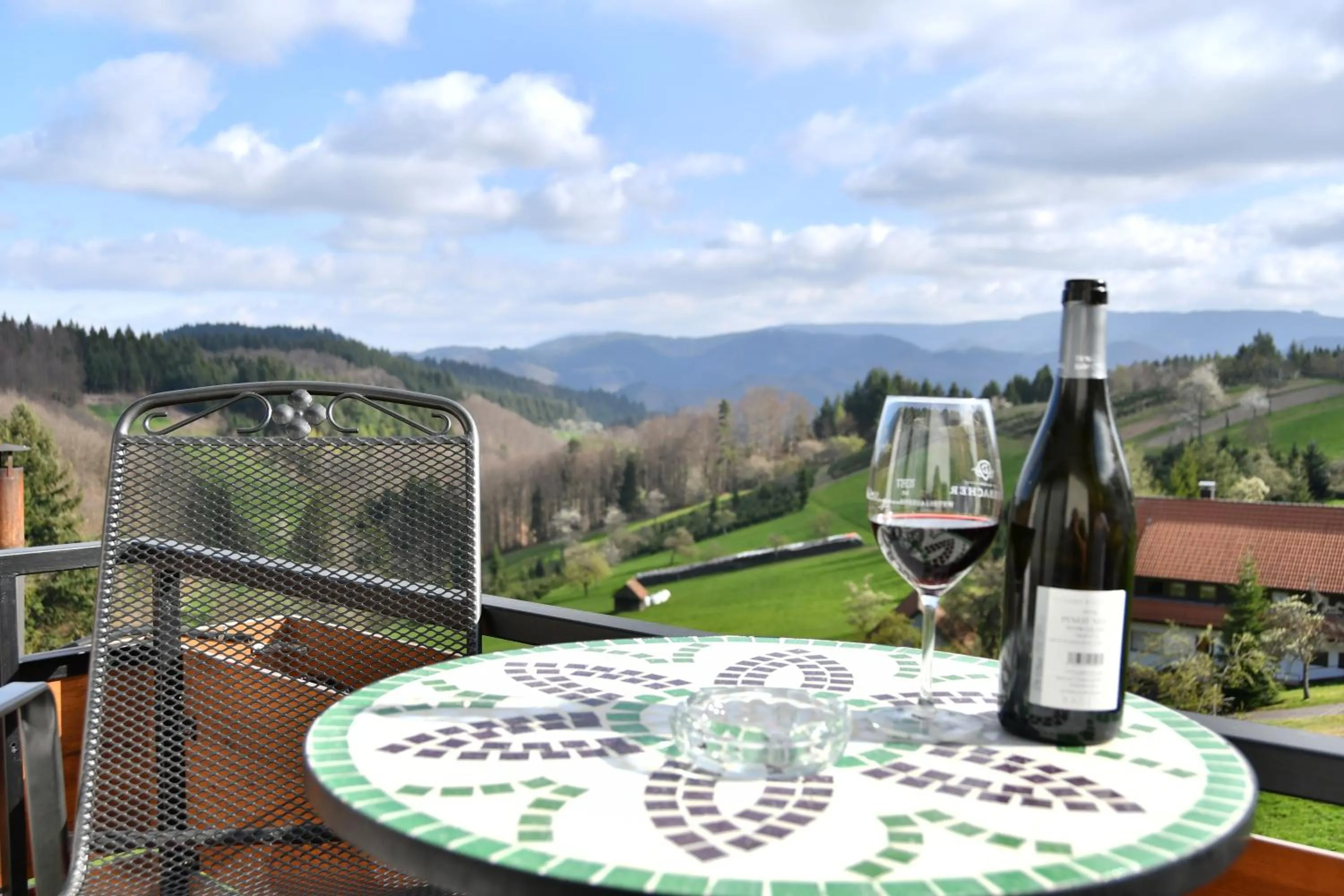 Mountain view in Höhenhotel & Restaurant Kalikutt