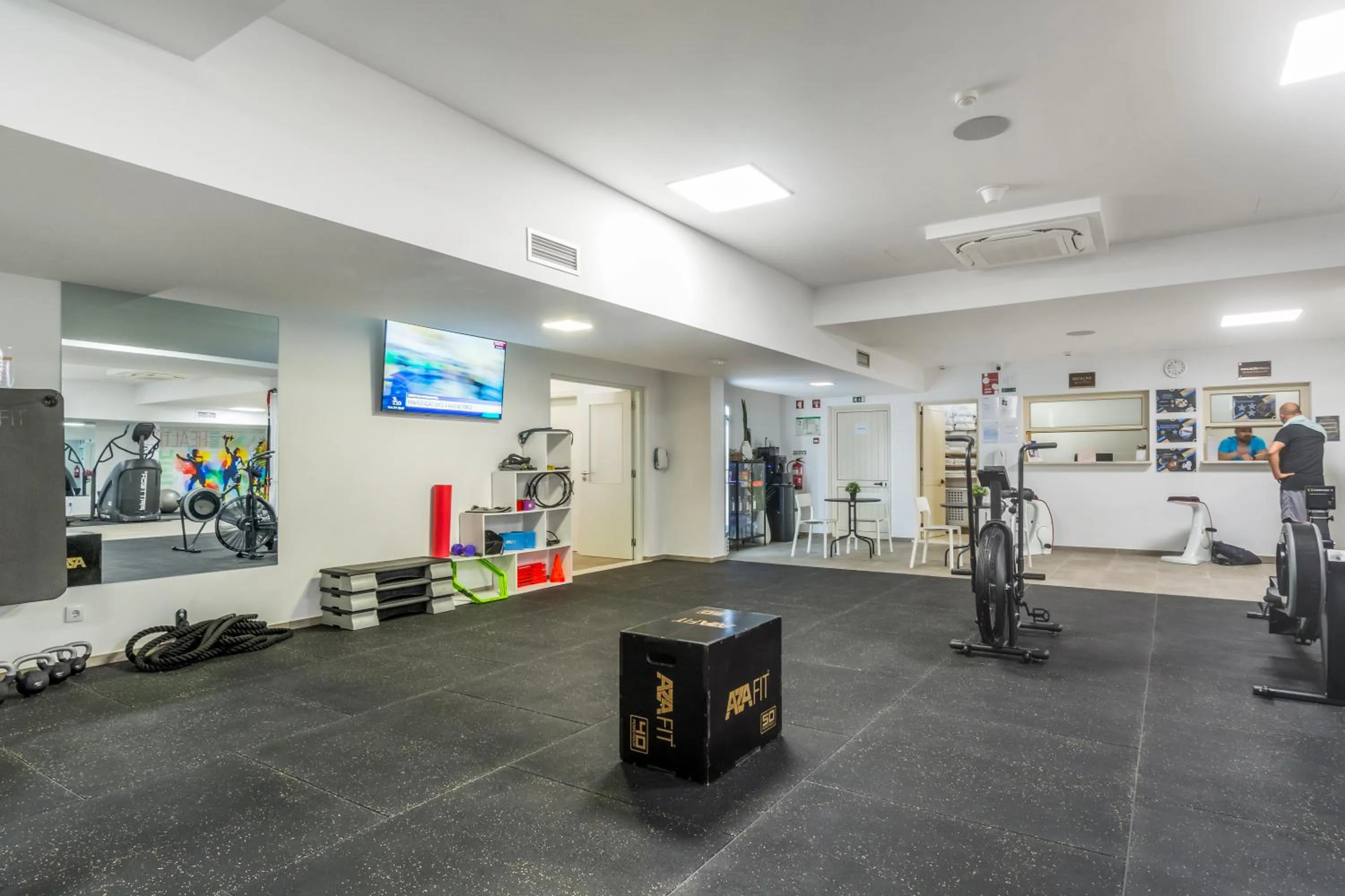 Fitness centre/facilities in Hotel Rural Brícia Du Mar