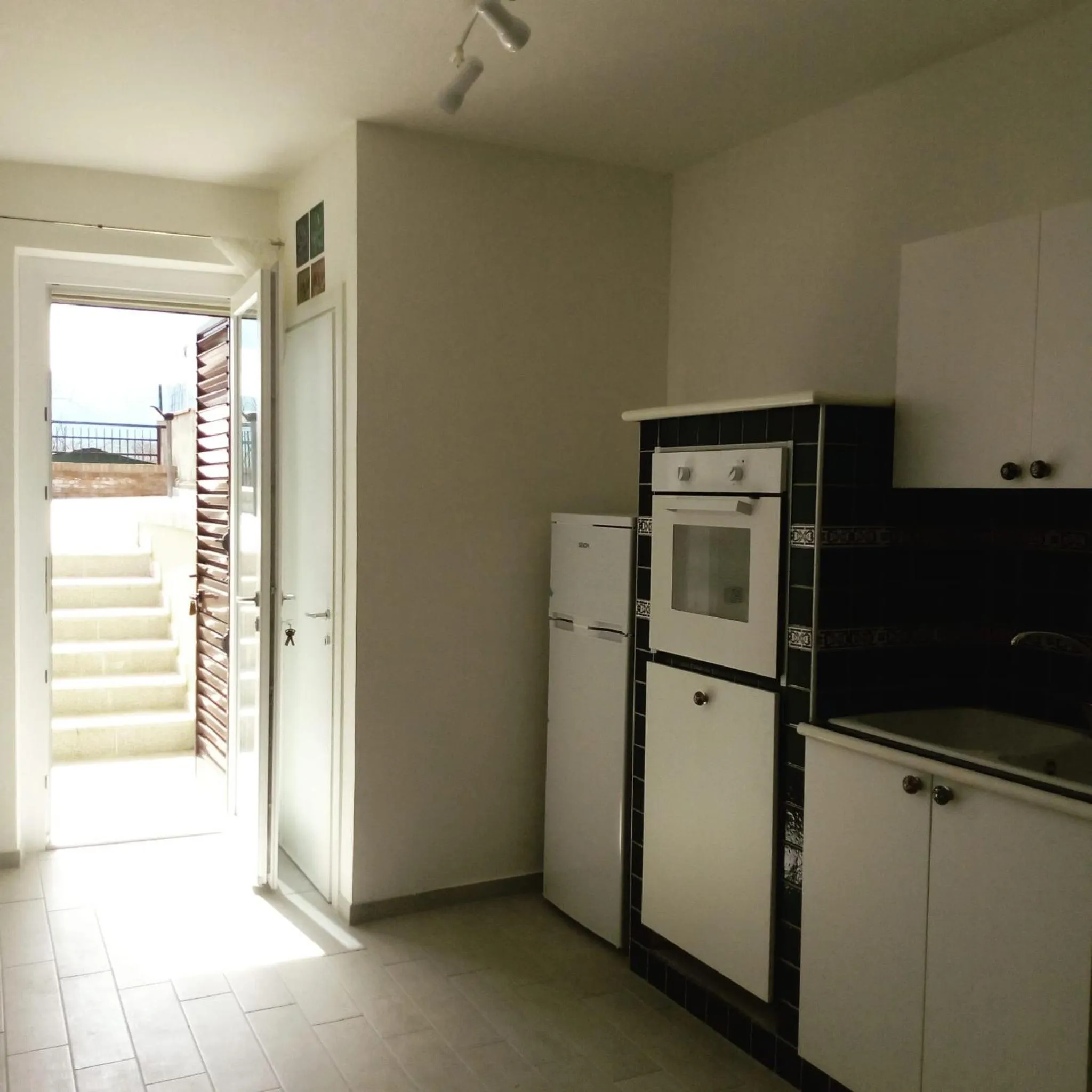 Kitchen or kitchenette in Surripe Casa Vacanze