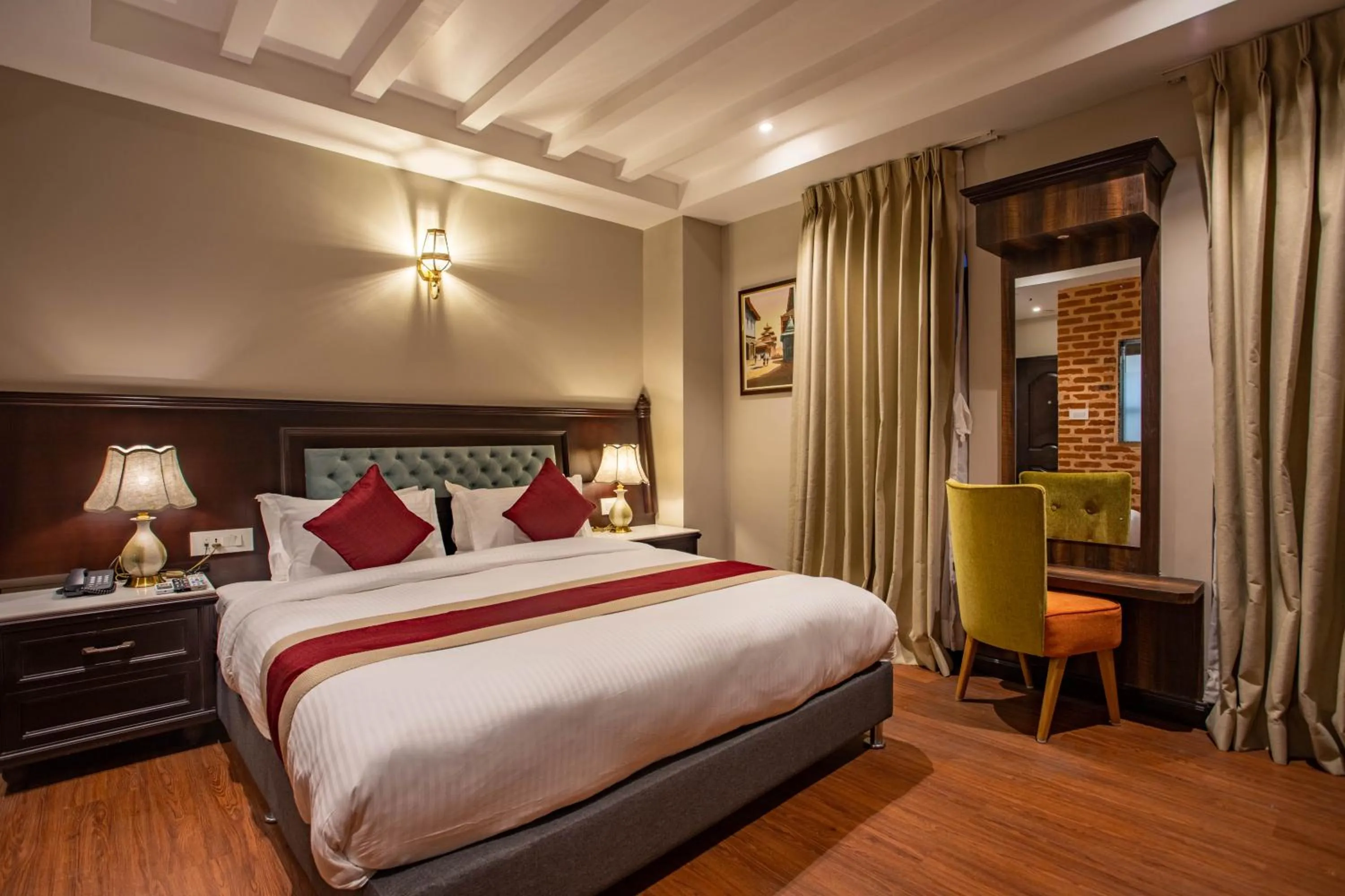Bed in Hotel Pabera Heritage Boutique
