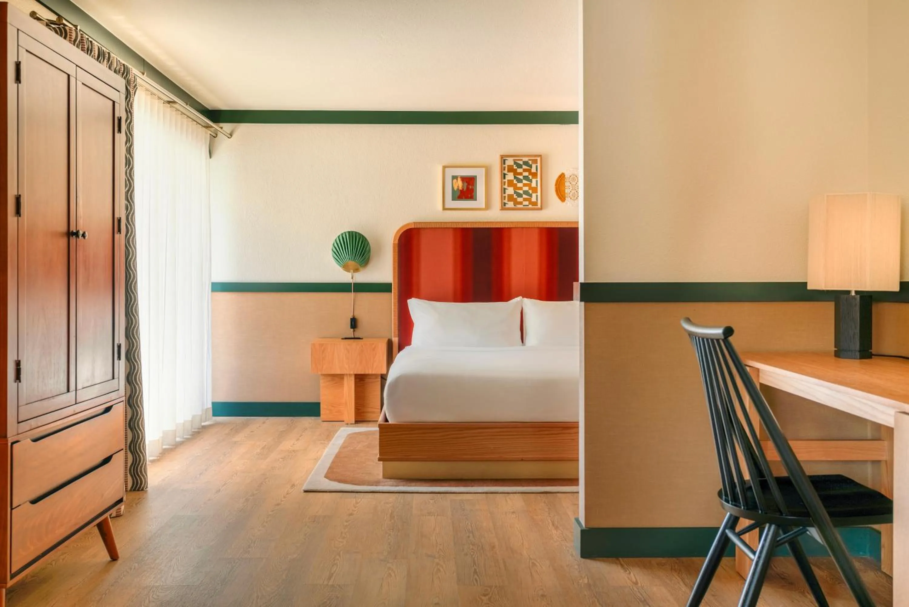 Bedroom, Bed in Life House, Palm Springs