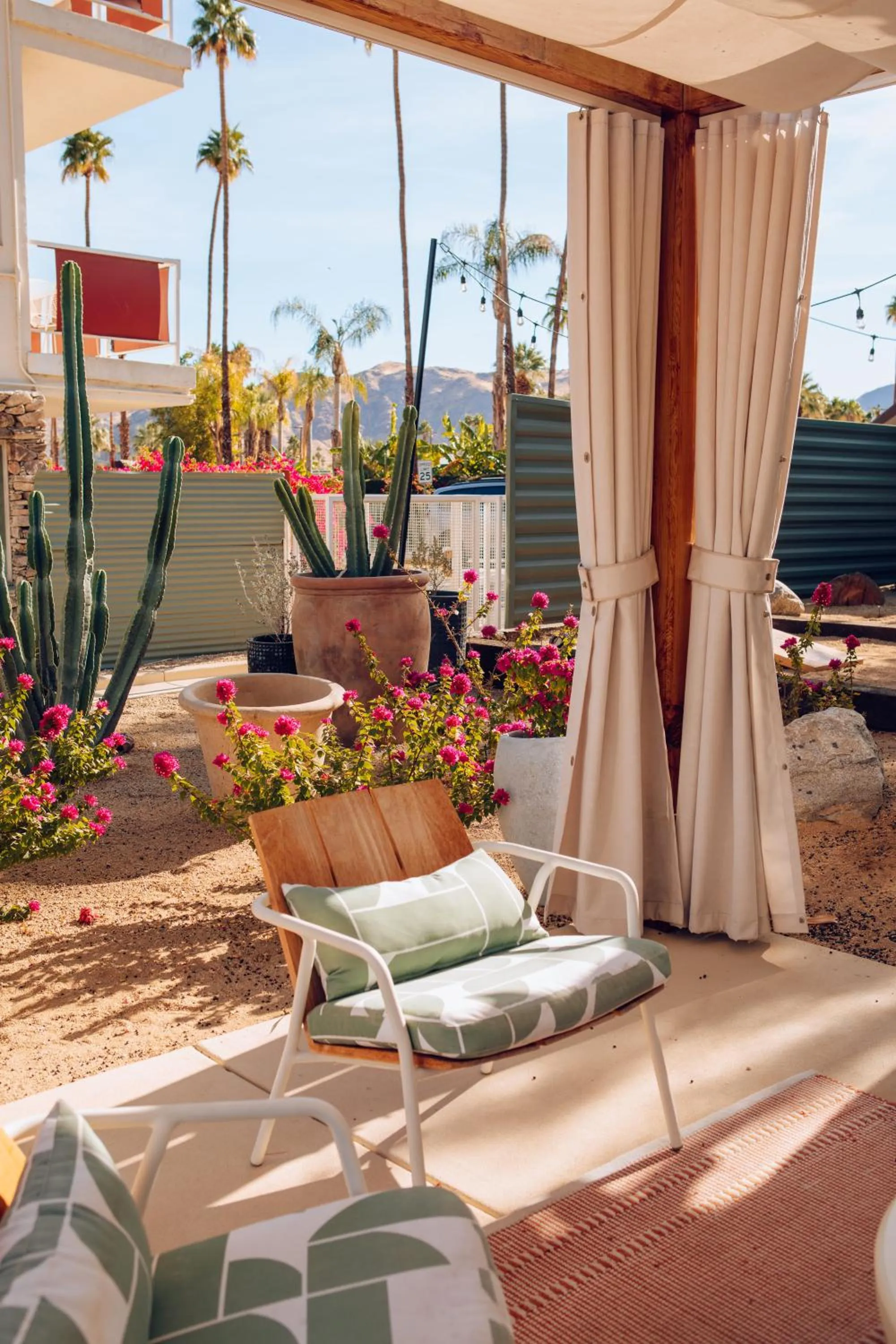 Patio in Life House, Palm Springs