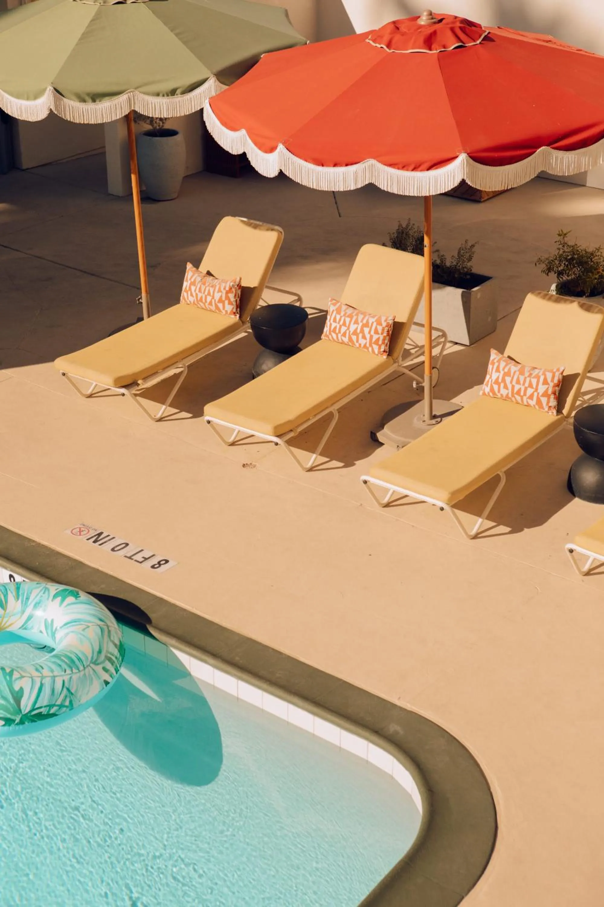 Swimming pool in Life House, Palm Springs