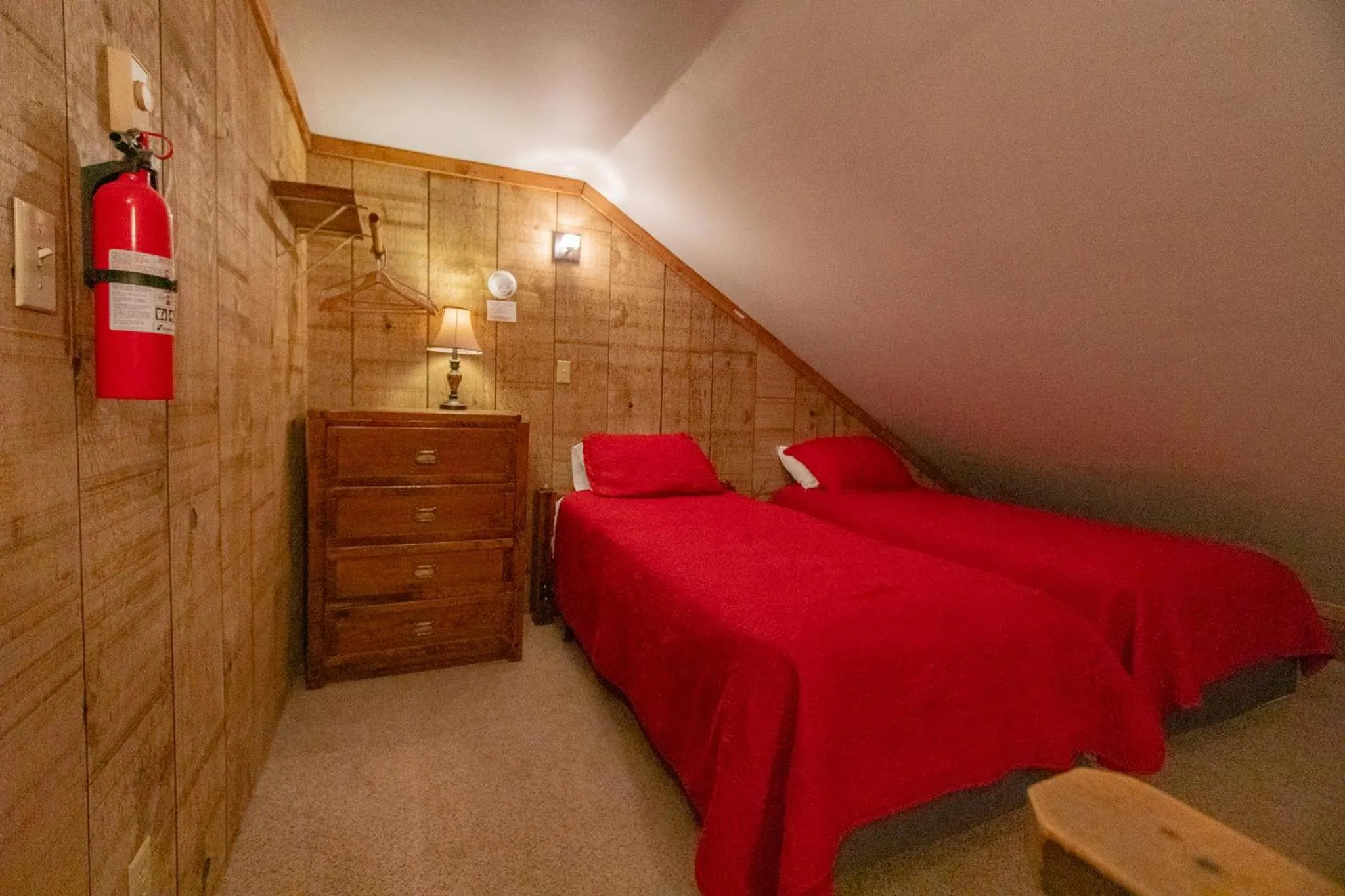 Bed in Swiss Mountain Village