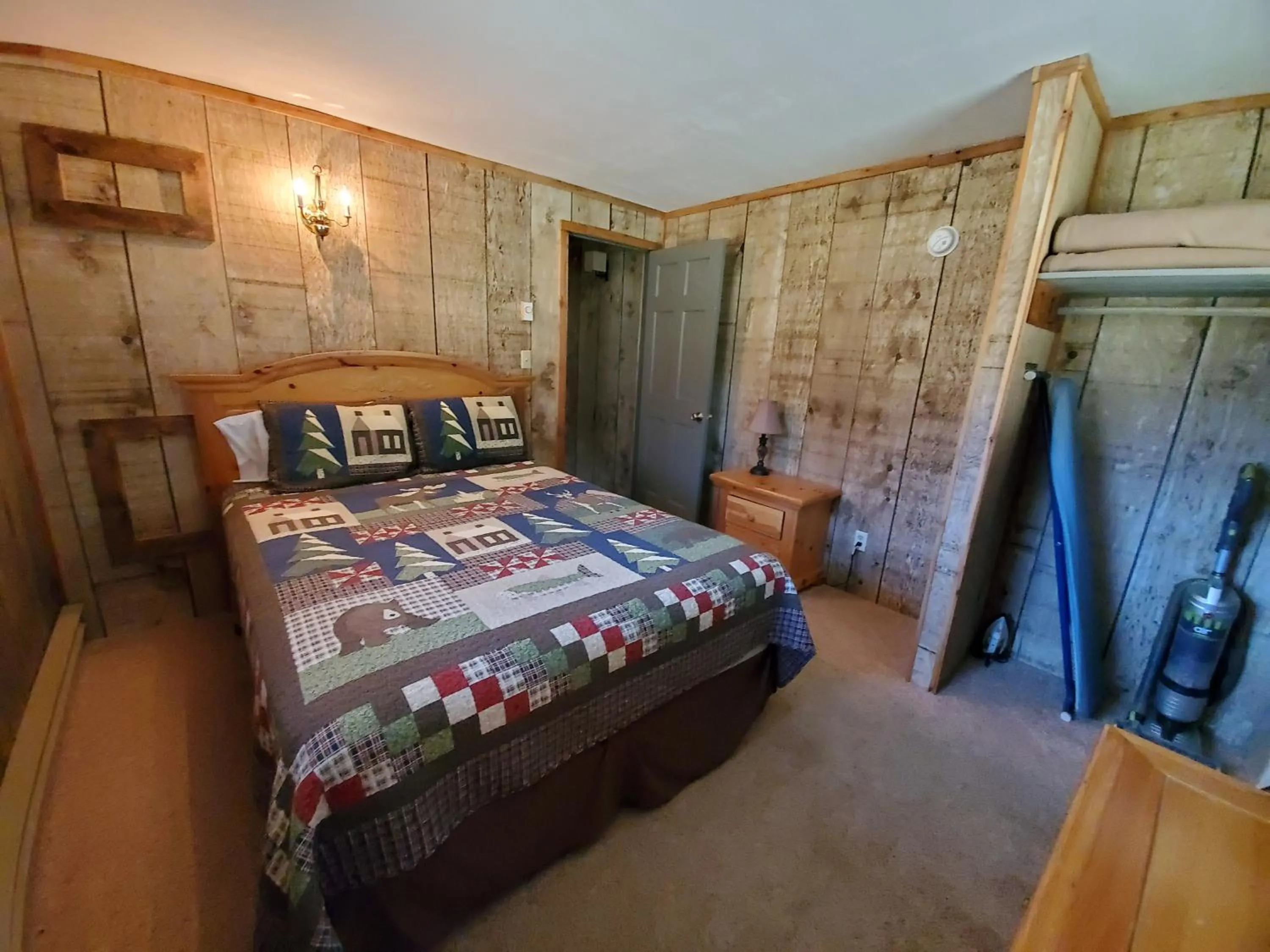 Bed in Swiss Mountain Village