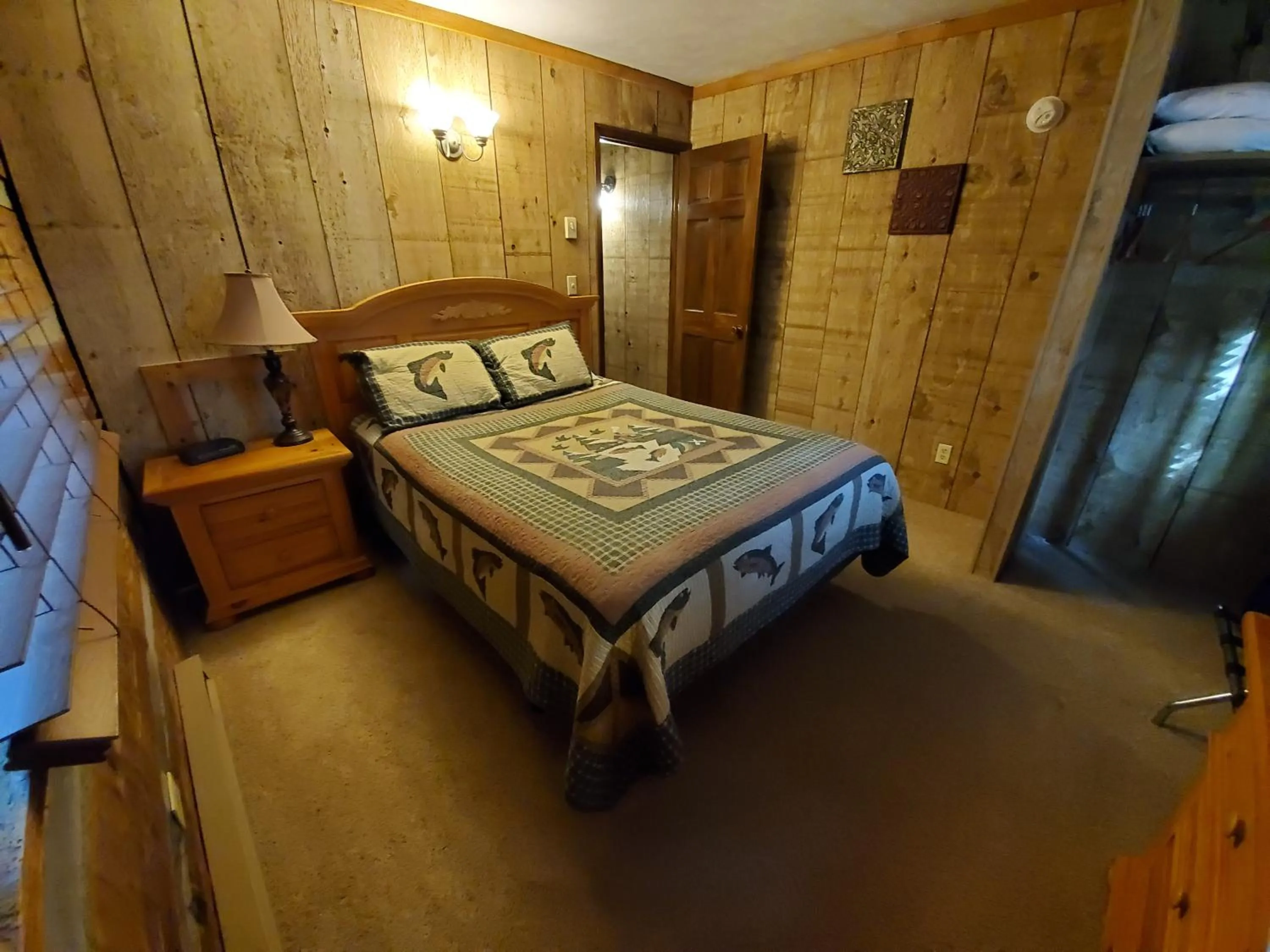 Bed in Swiss Mountain Village