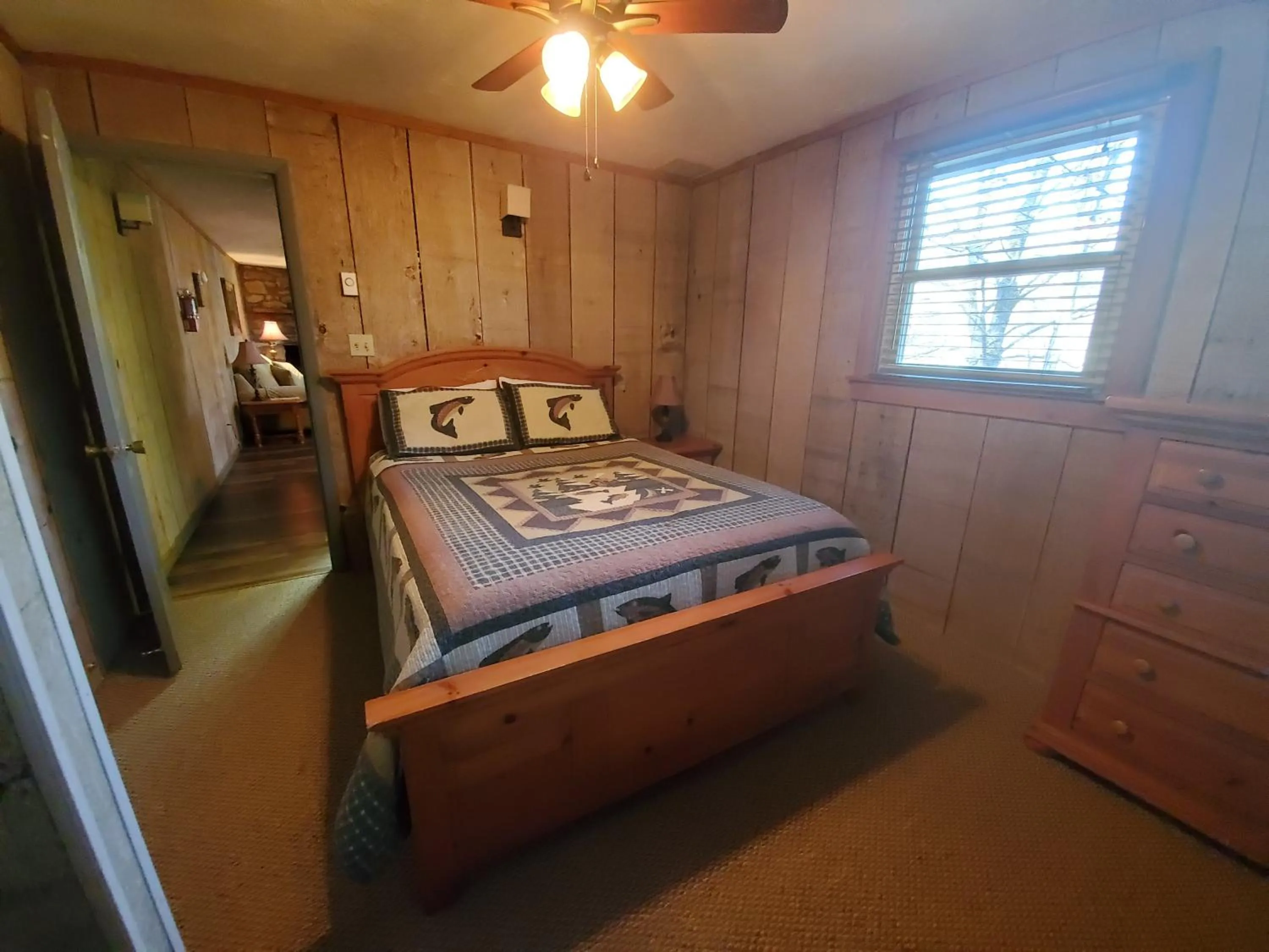 Bed in Swiss Mountain Village