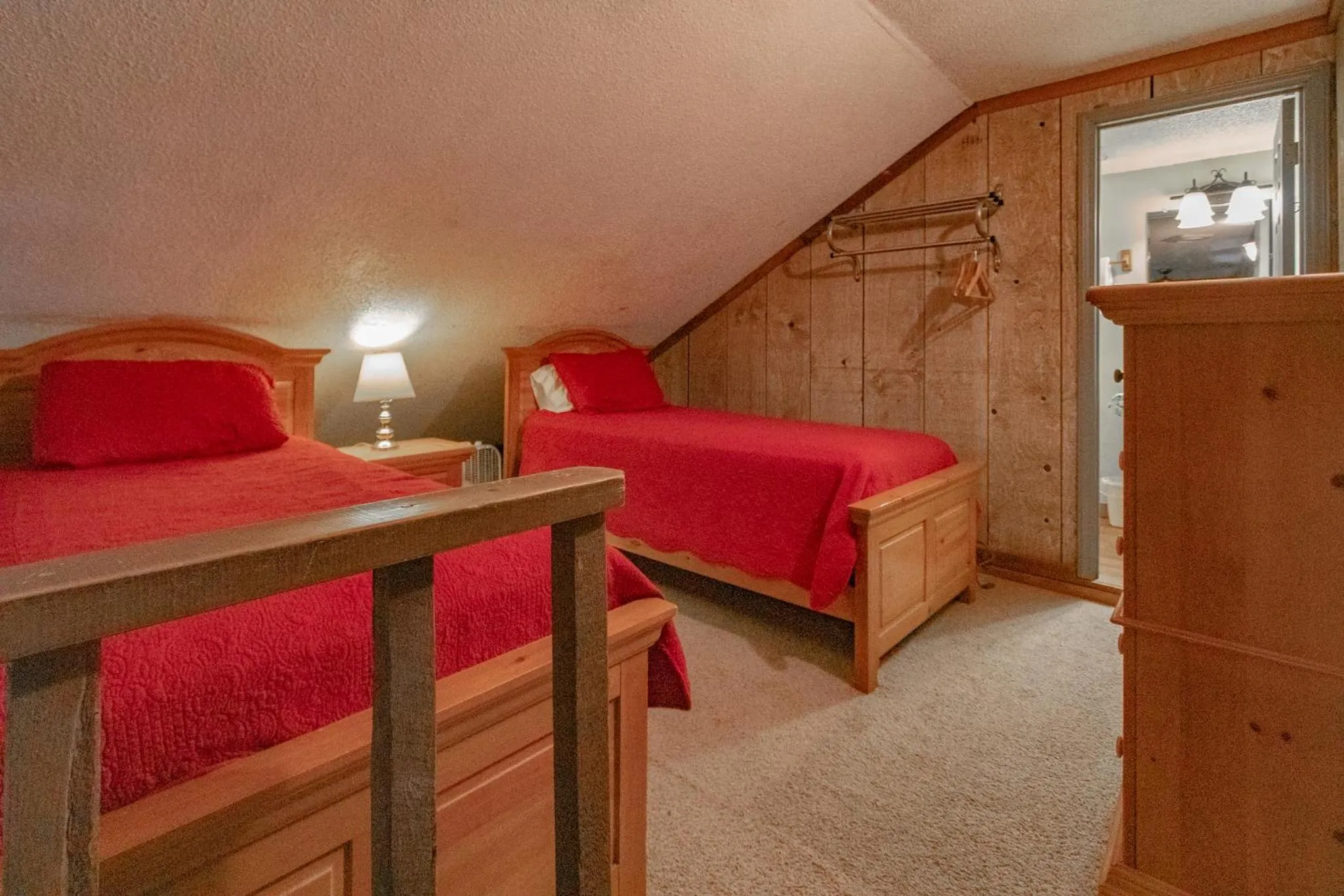 Bed in Swiss Mountain Village