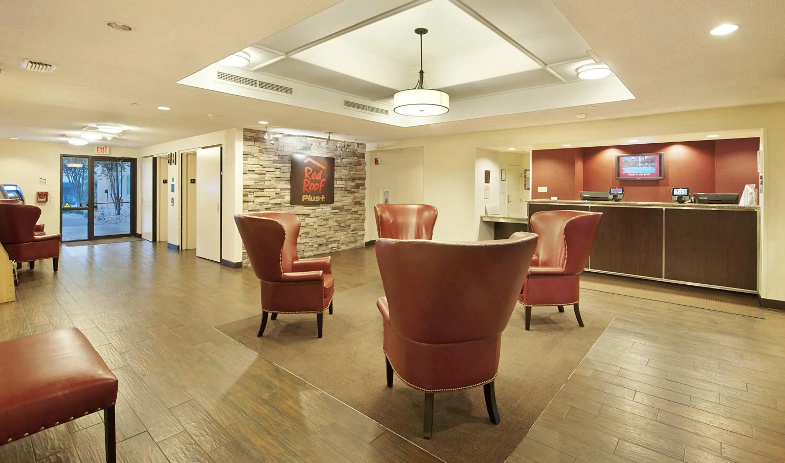 Lobby or reception in Red Roof Inn PLUS+ Austin South