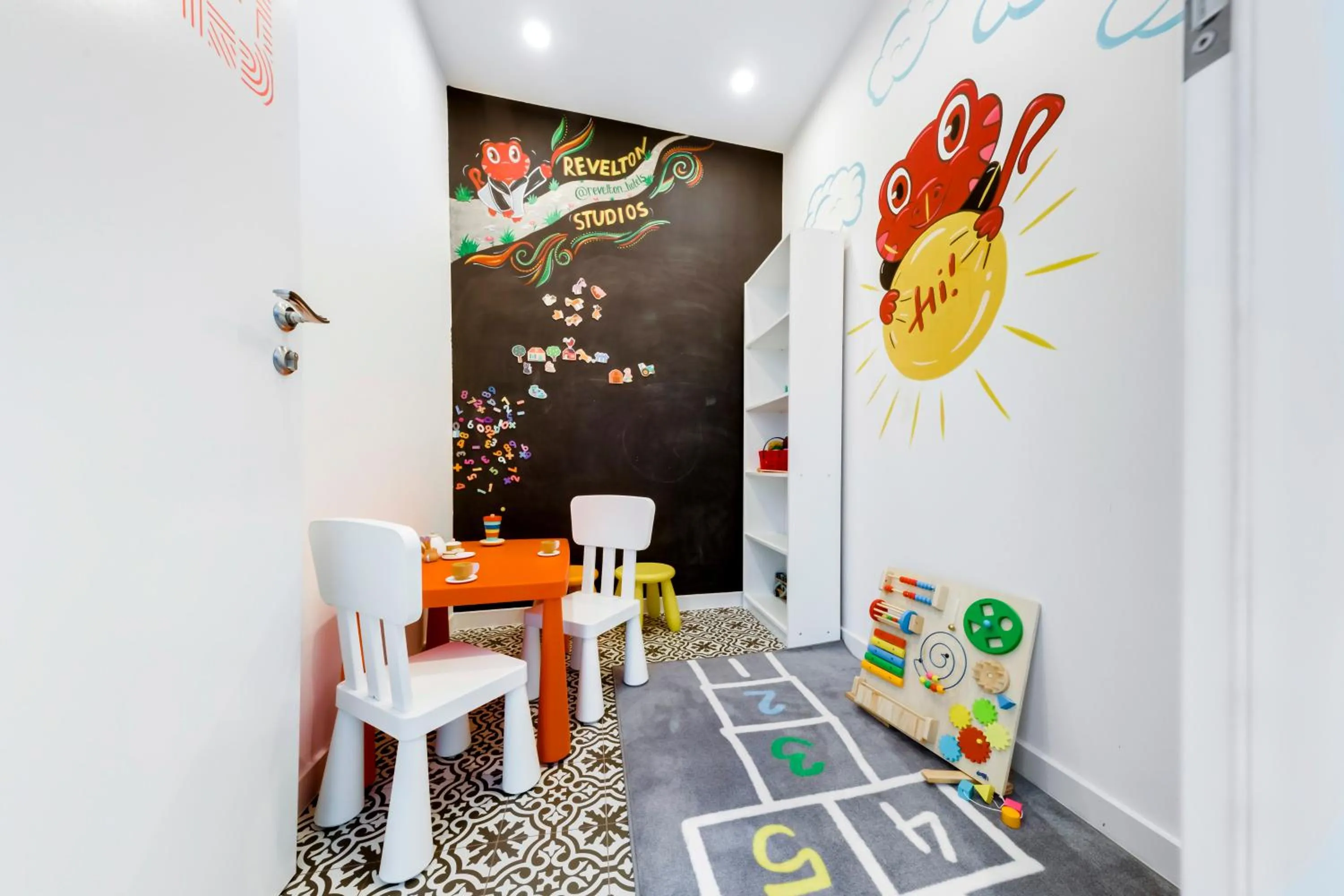 Kids's club in Revelton Studios Prague