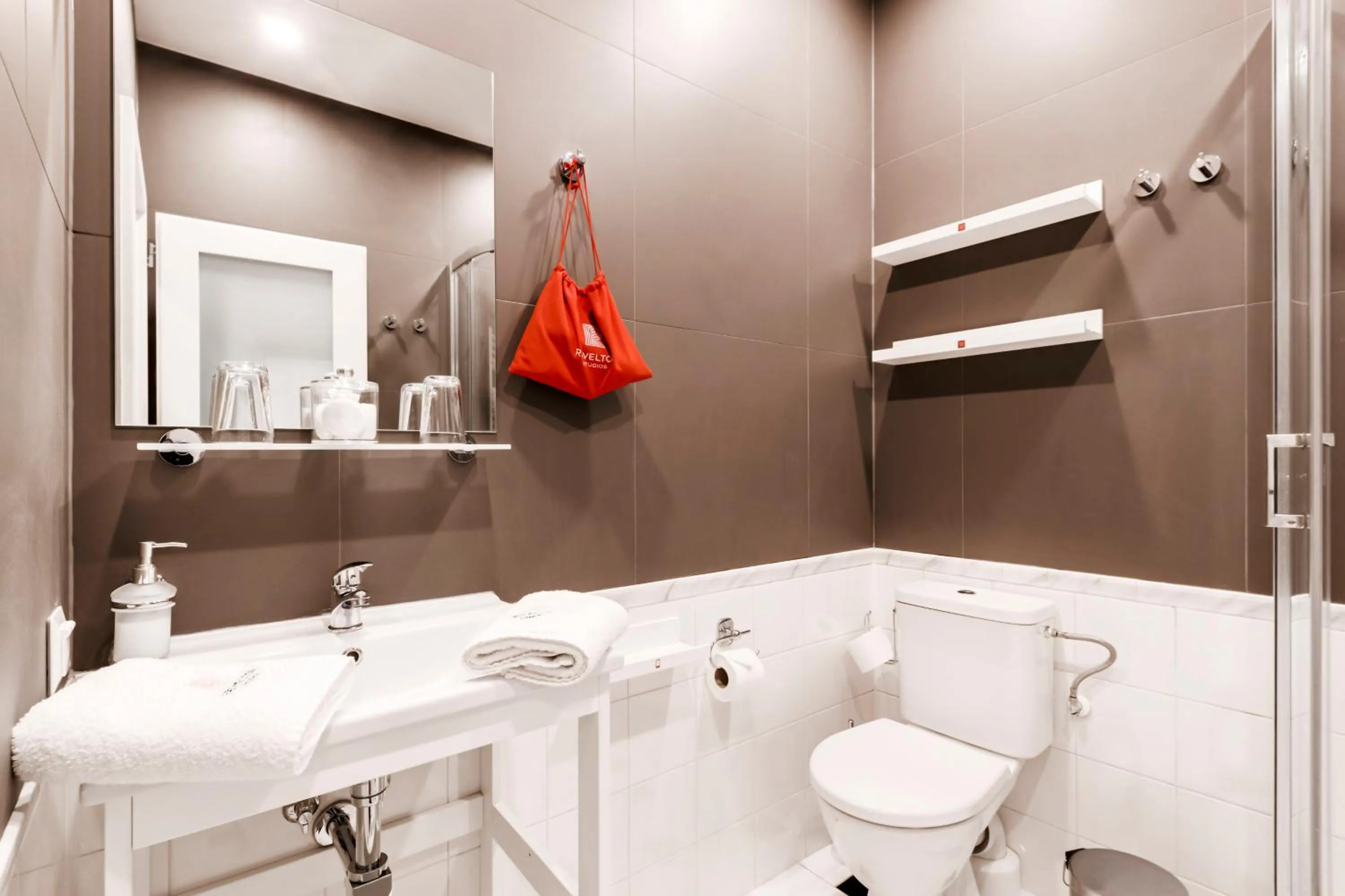 Toilet in Revelton Studios Prague