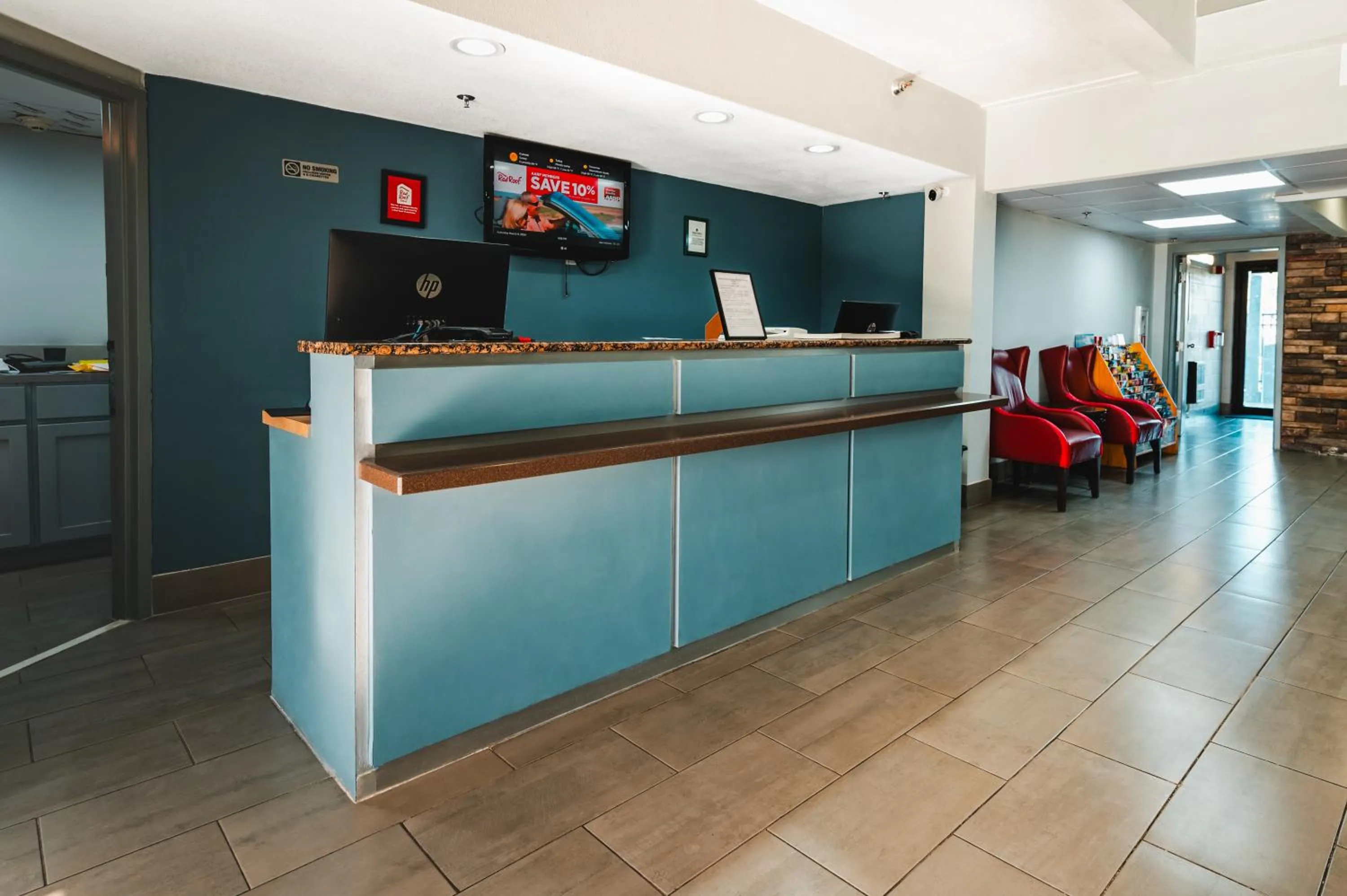 Lobby or reception in Red Roof Inn San Antonio - Seaworld Northwest