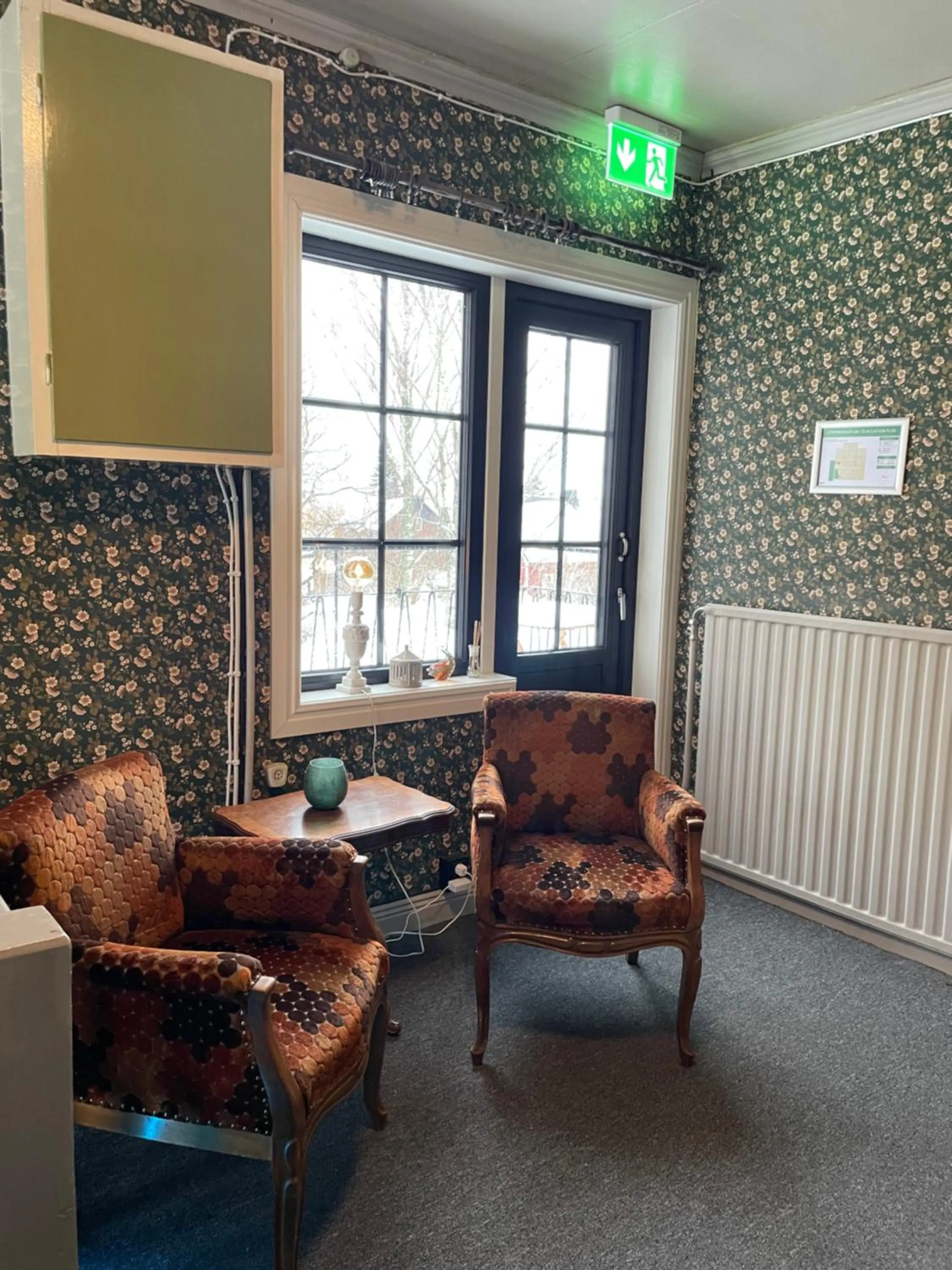 Seating area in Villa Lyckan