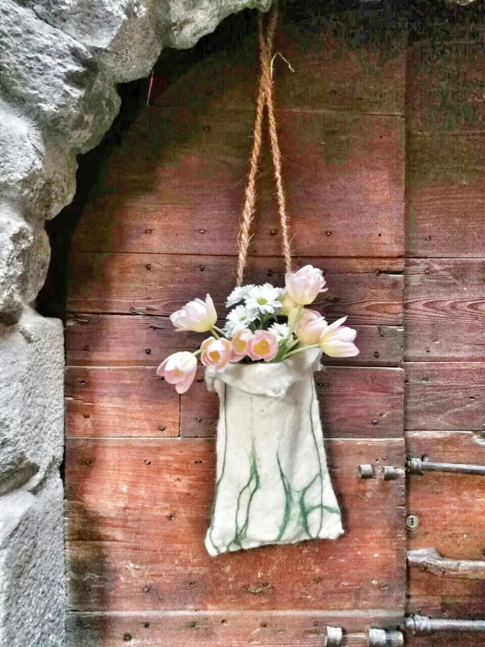 Decorative detail in B&B Il Pettirosso