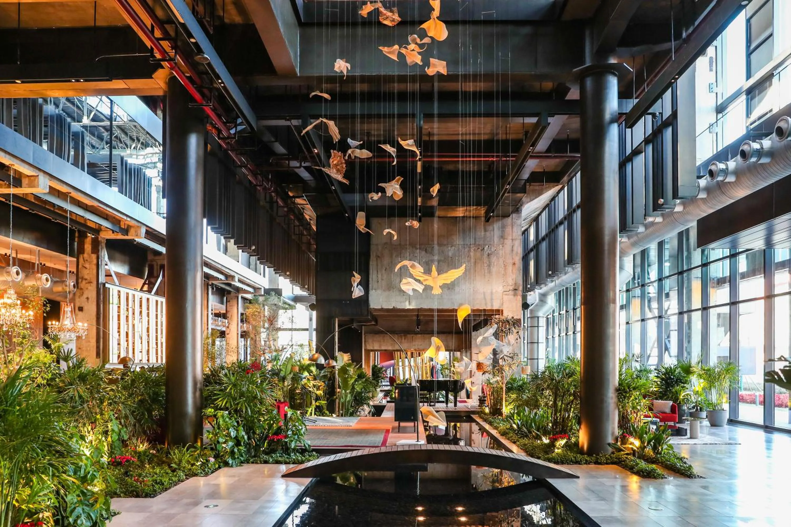 Facade/entrance in Shangri-La Shougang Park, Beijing