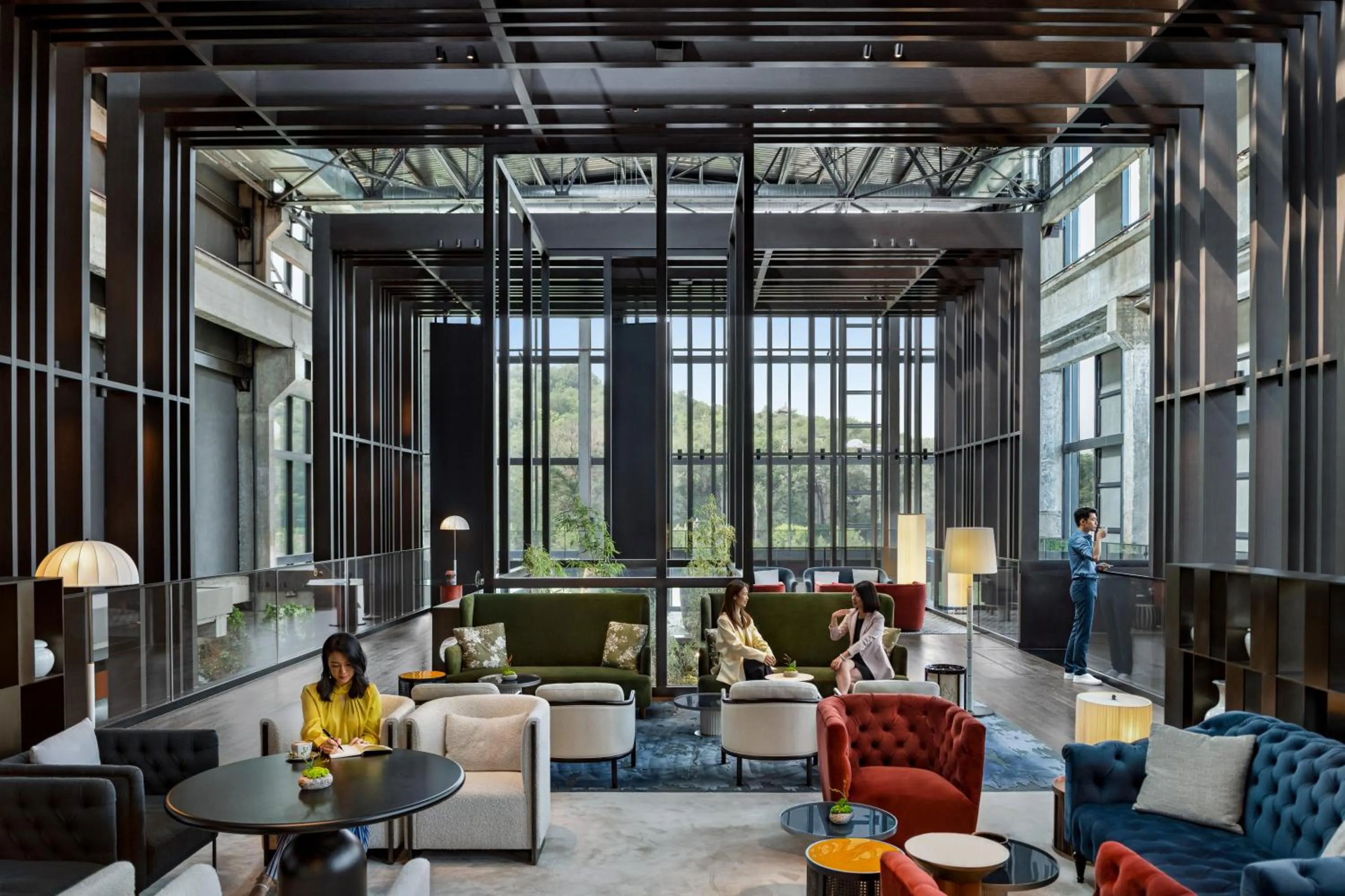 Lounge or bar in Shangri-La Shougang Park, Beijing