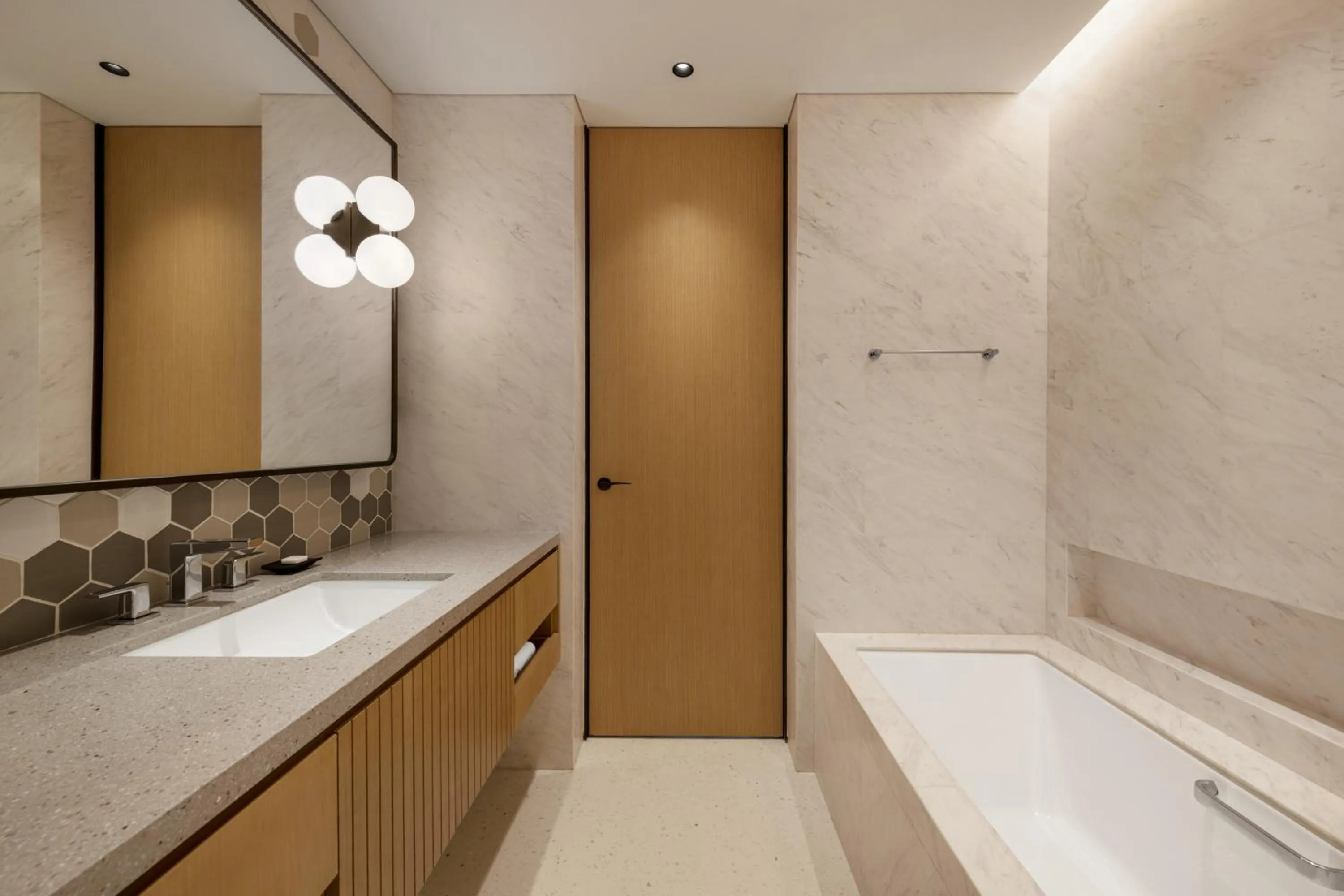 Bathroom in Shangri-La Shougang Park, Beijing