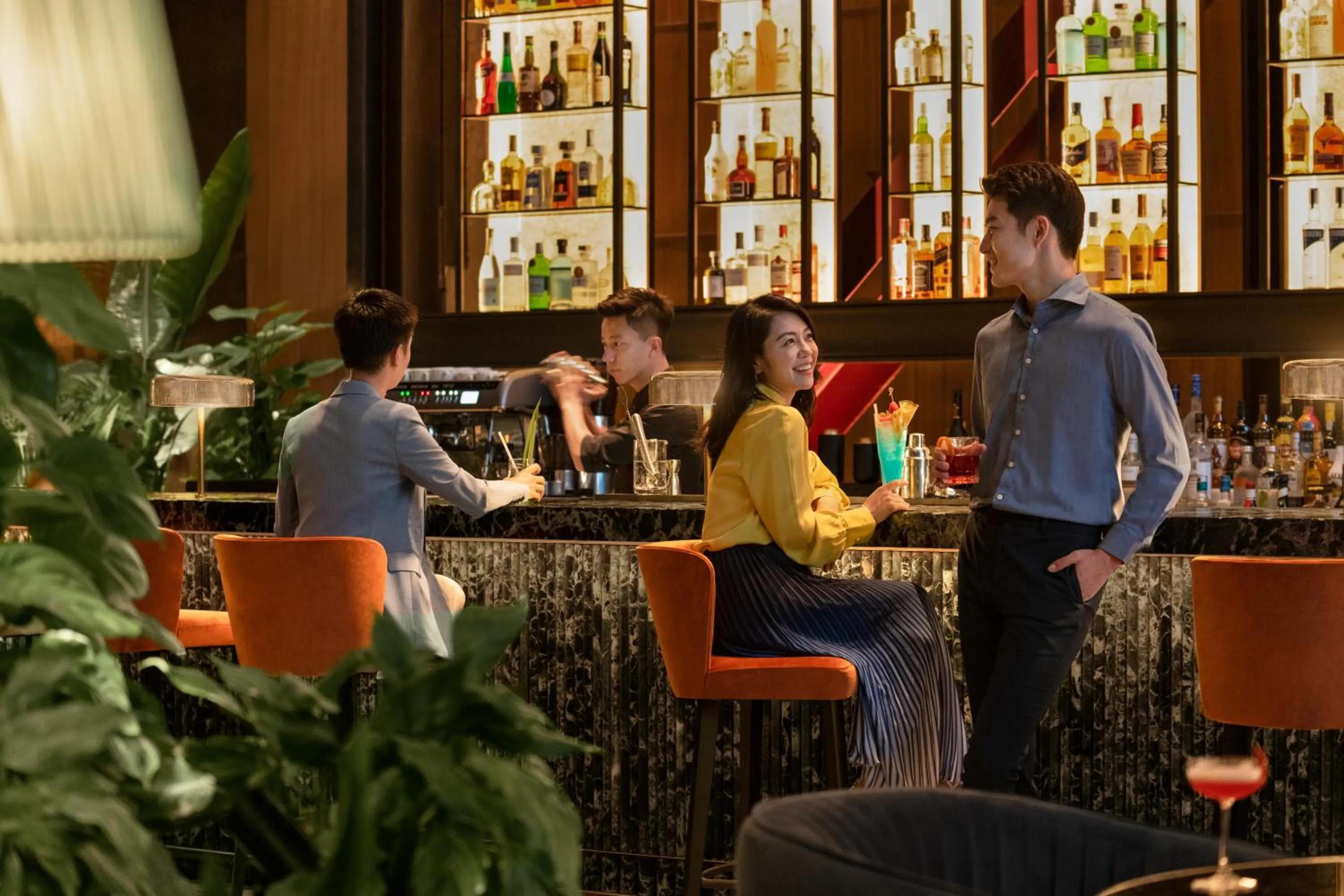 Lounge or bar in Shangri-La Shougang Park, Beijing