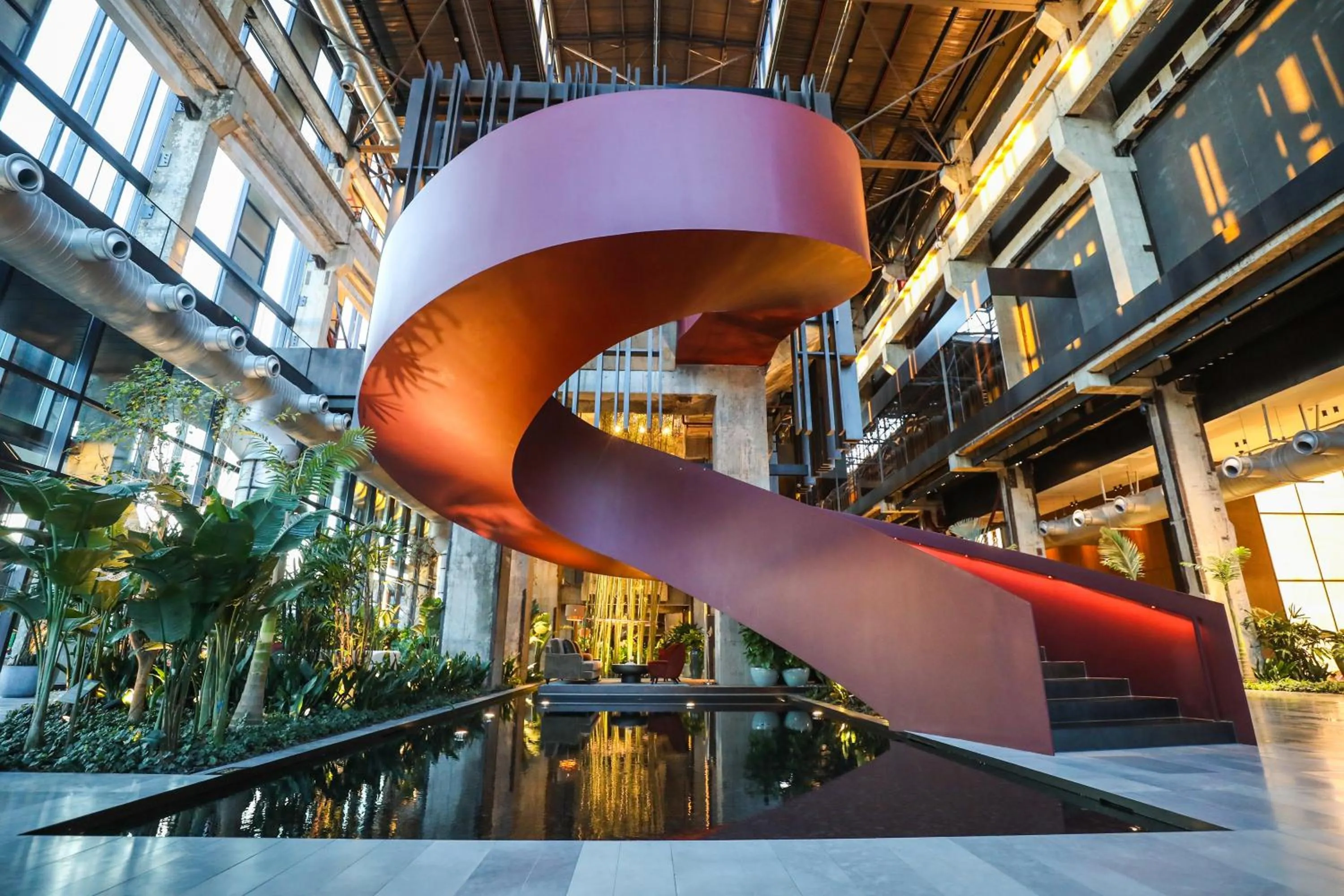 Property building in Shangri-La Shougang Park, Beijing