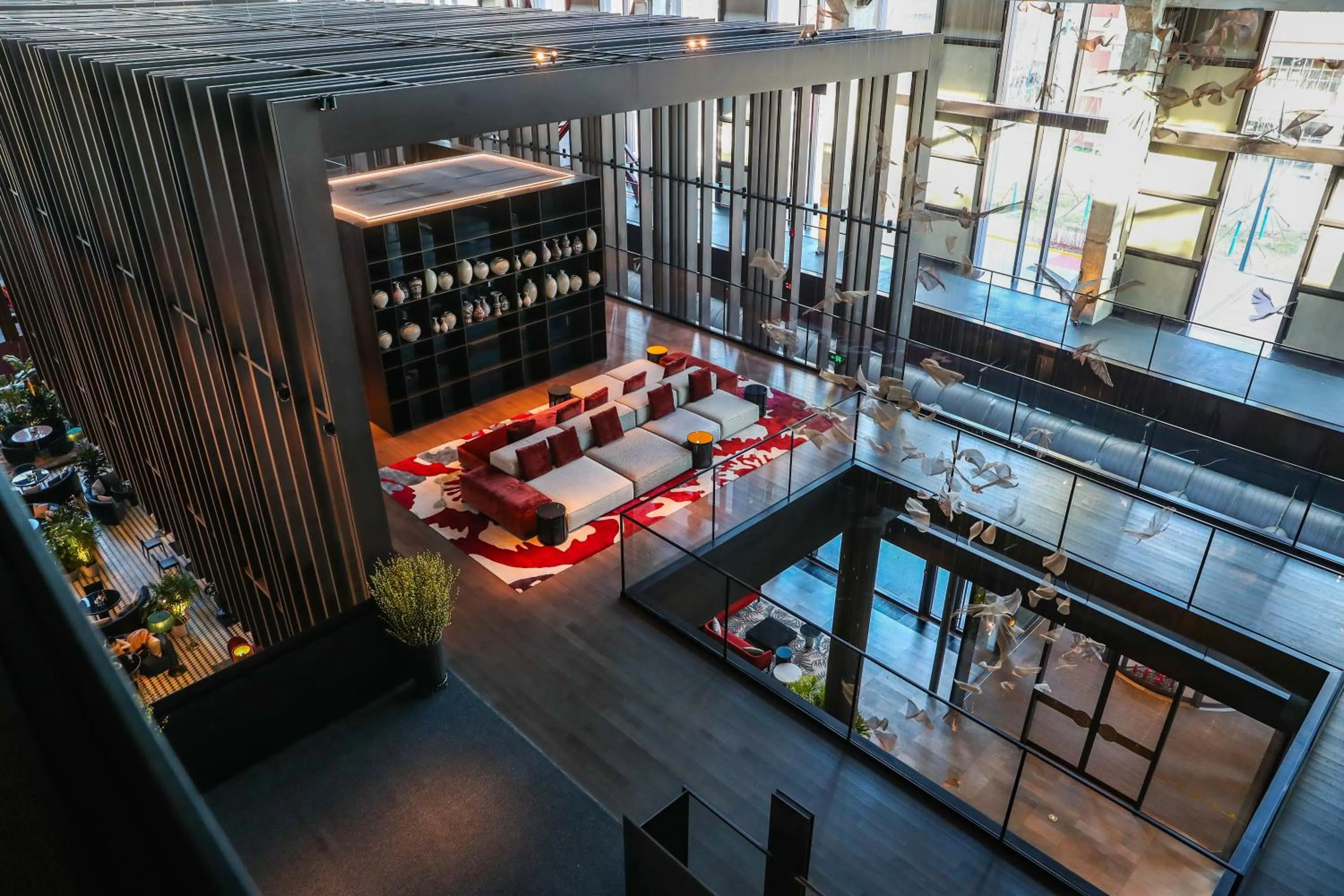 Lounge or bar in Shangri-La Shougang Park, Beijing