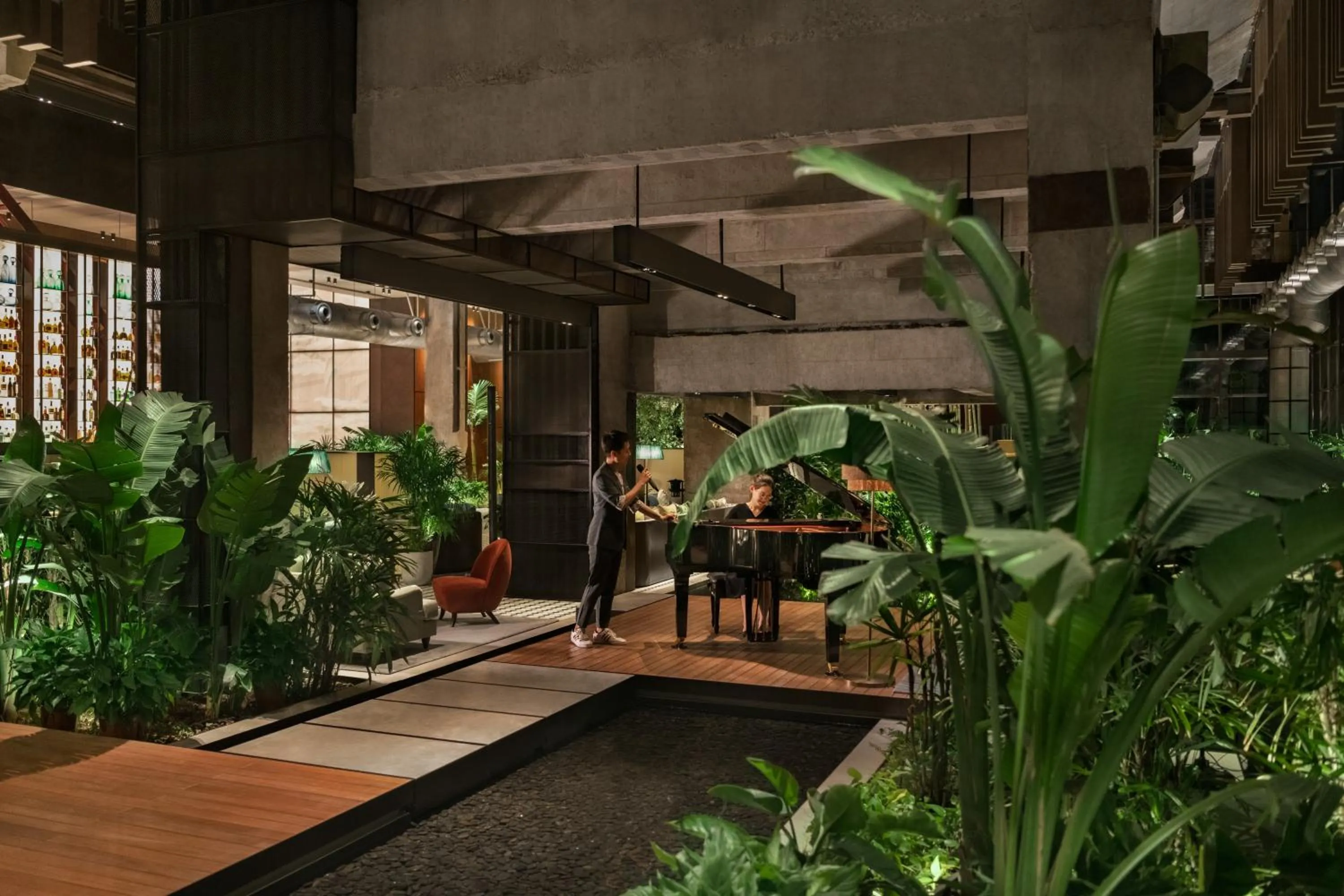 Lounge or bar in Shangri-La Shougang Park, Beijing