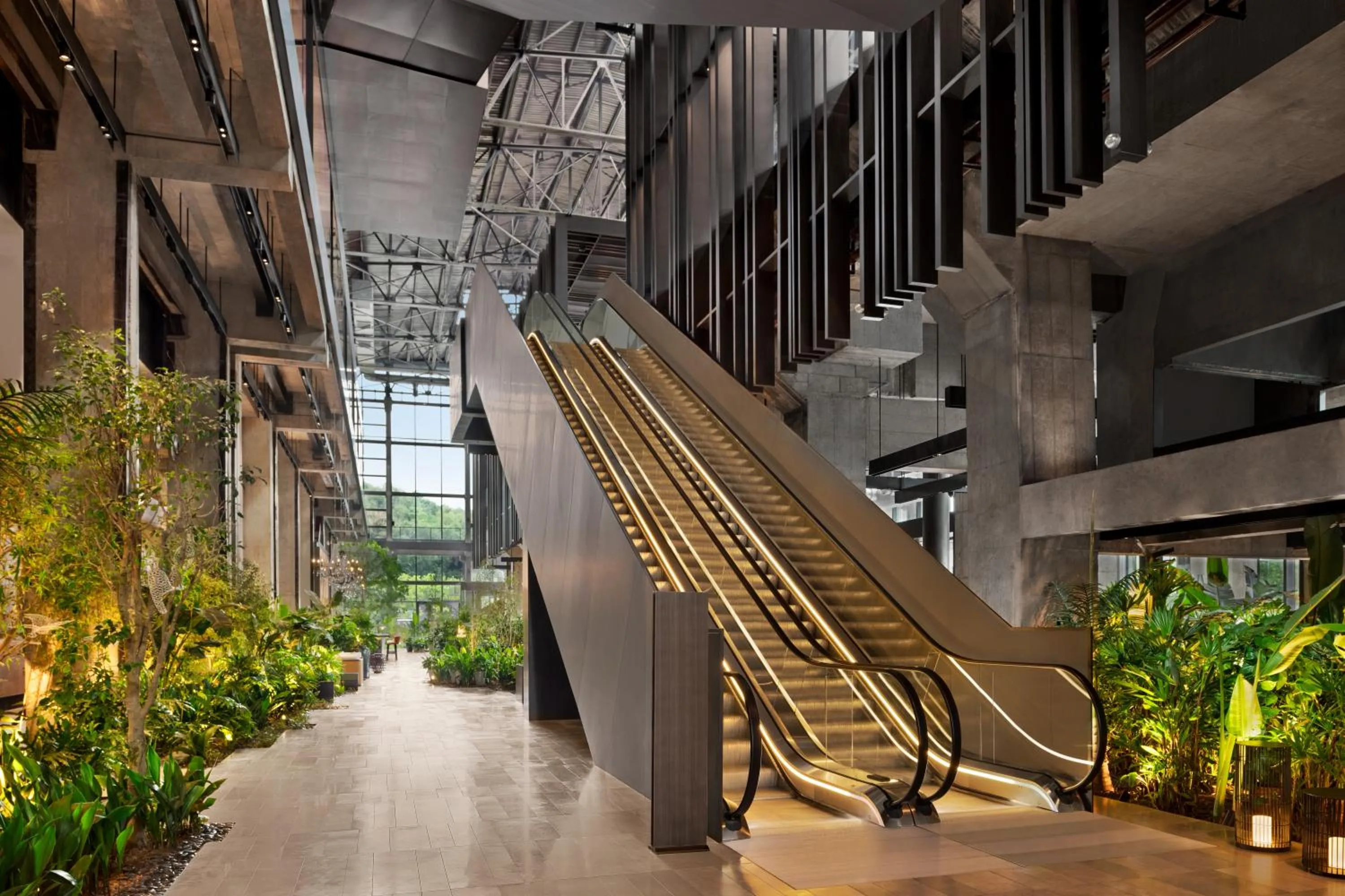 elevator in Shangri-La Shougang Park, Beijing