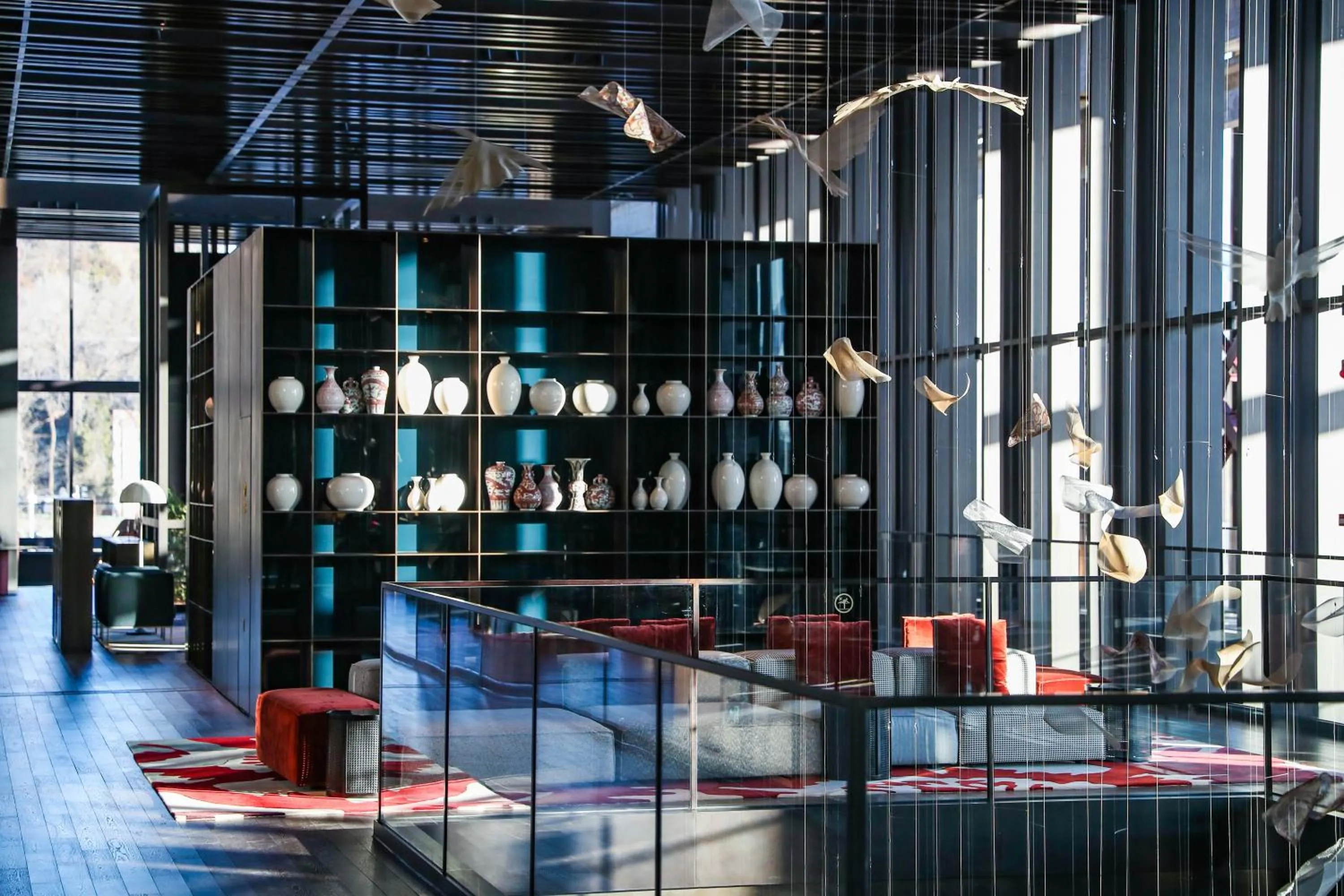 Decorative detail in Shangri-La Shougang Park, Beijing