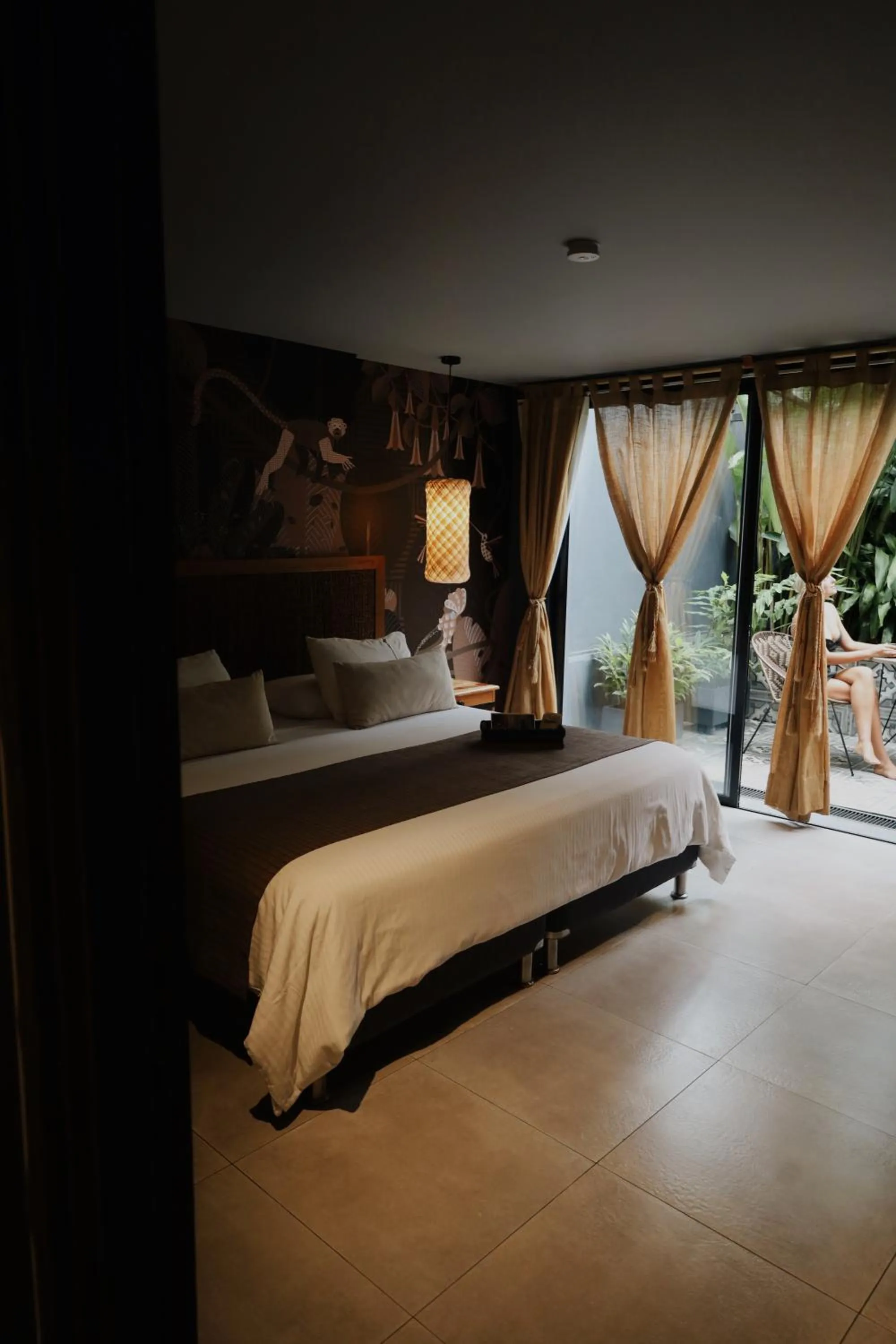 Bed in Sui Boutique Hotel