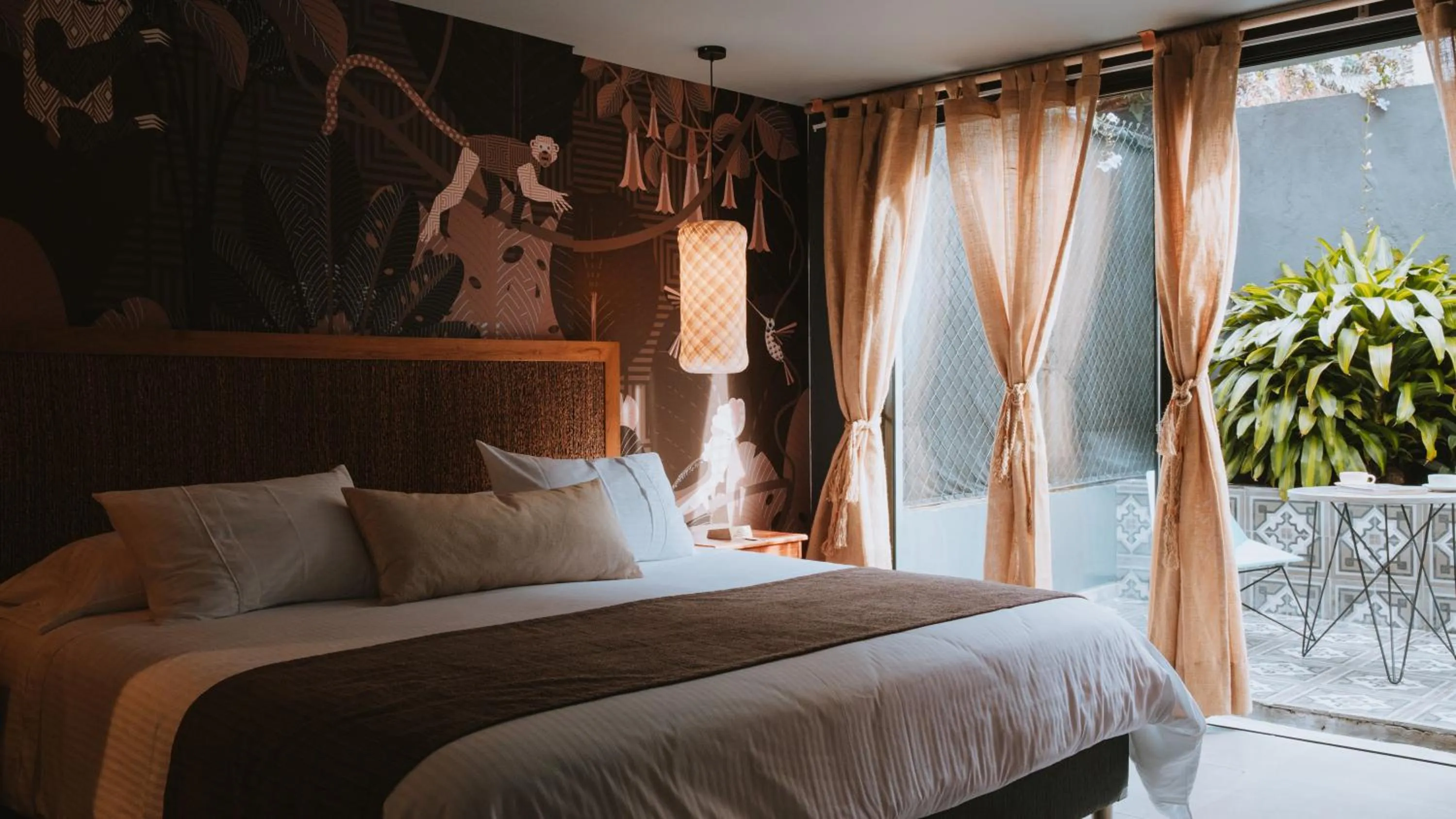 Bed in Sui Boutique Hotel