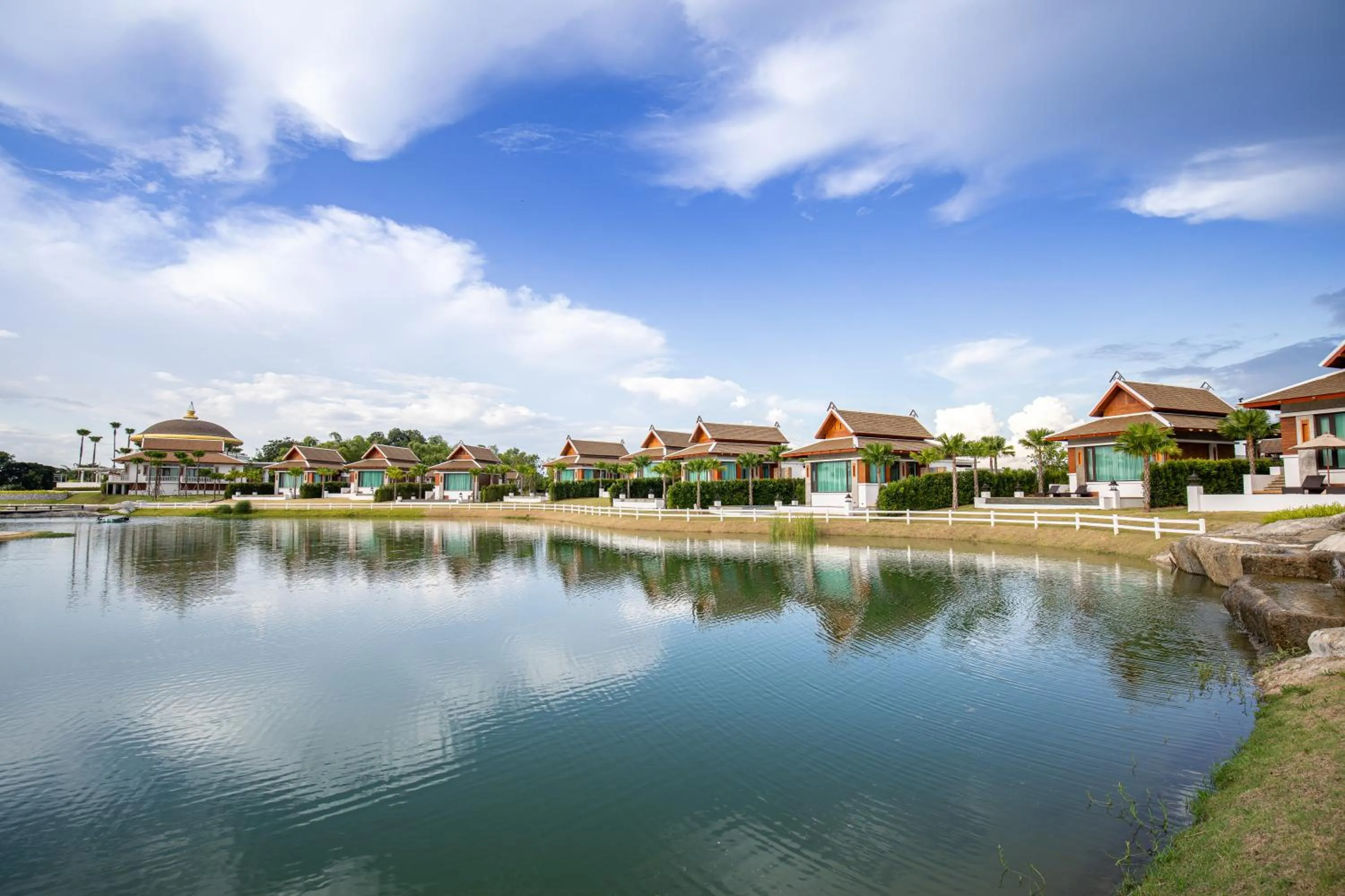 Property building in Thantara Resort Chiang Mai