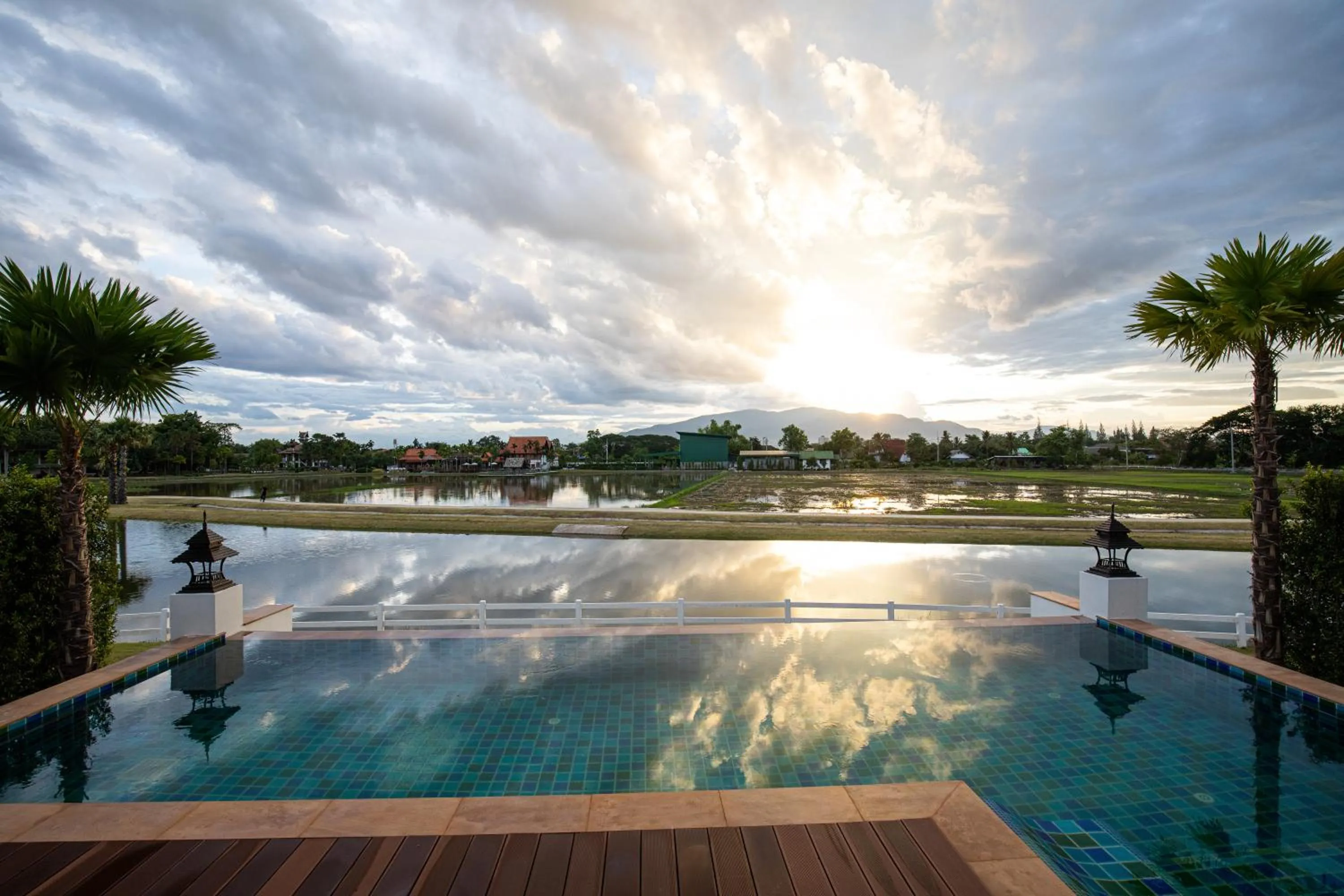 Mountain view in Thantara Resort Chiang Mai