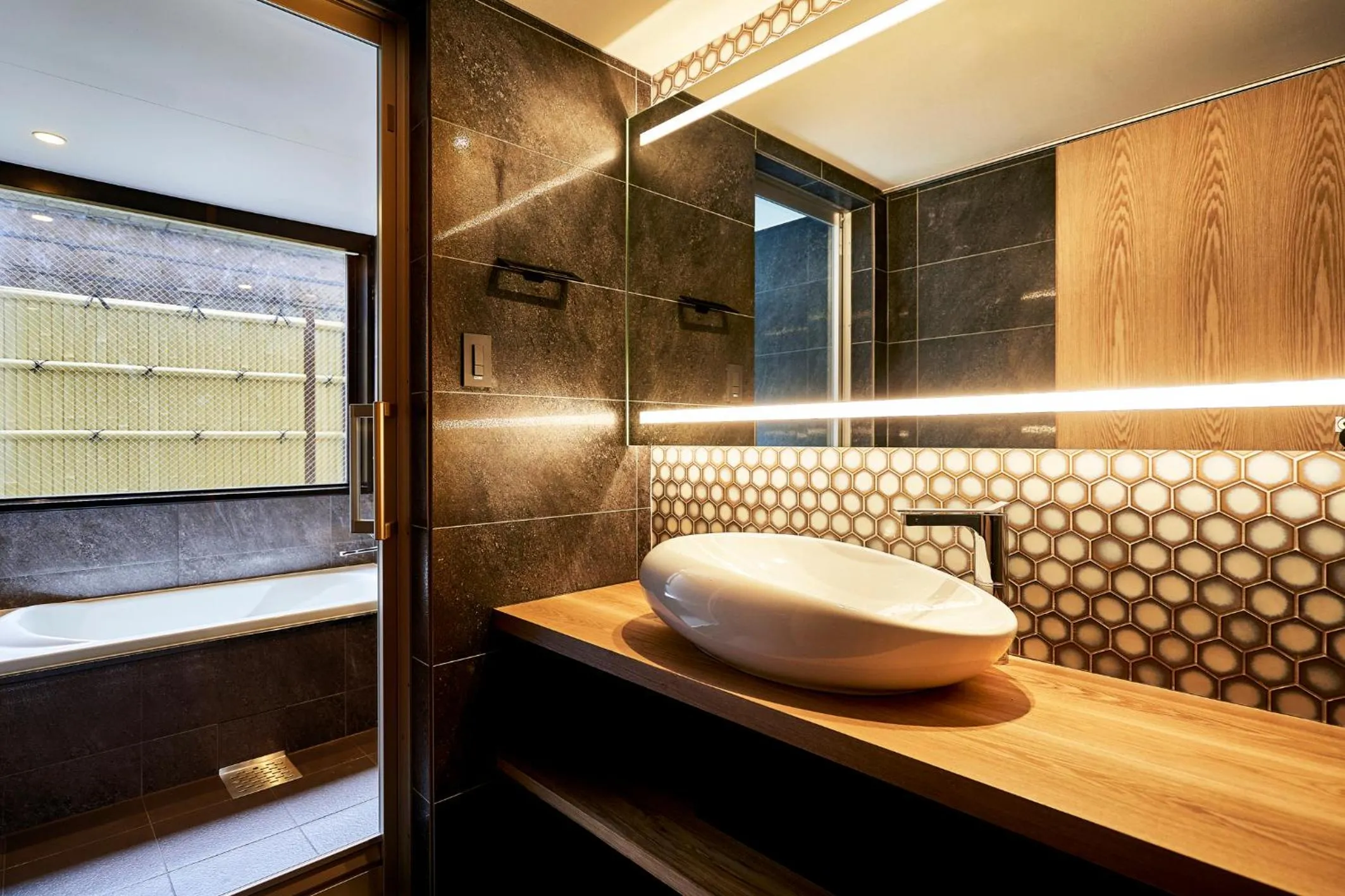 Bathroom in Kikokutei Bekkan