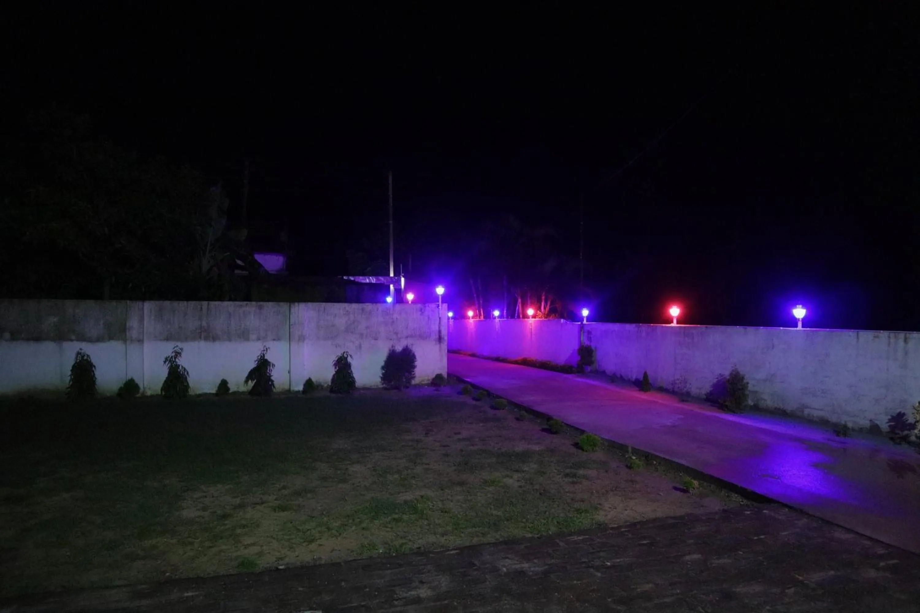 Inner courtyard view in Hotel Sahil Inn