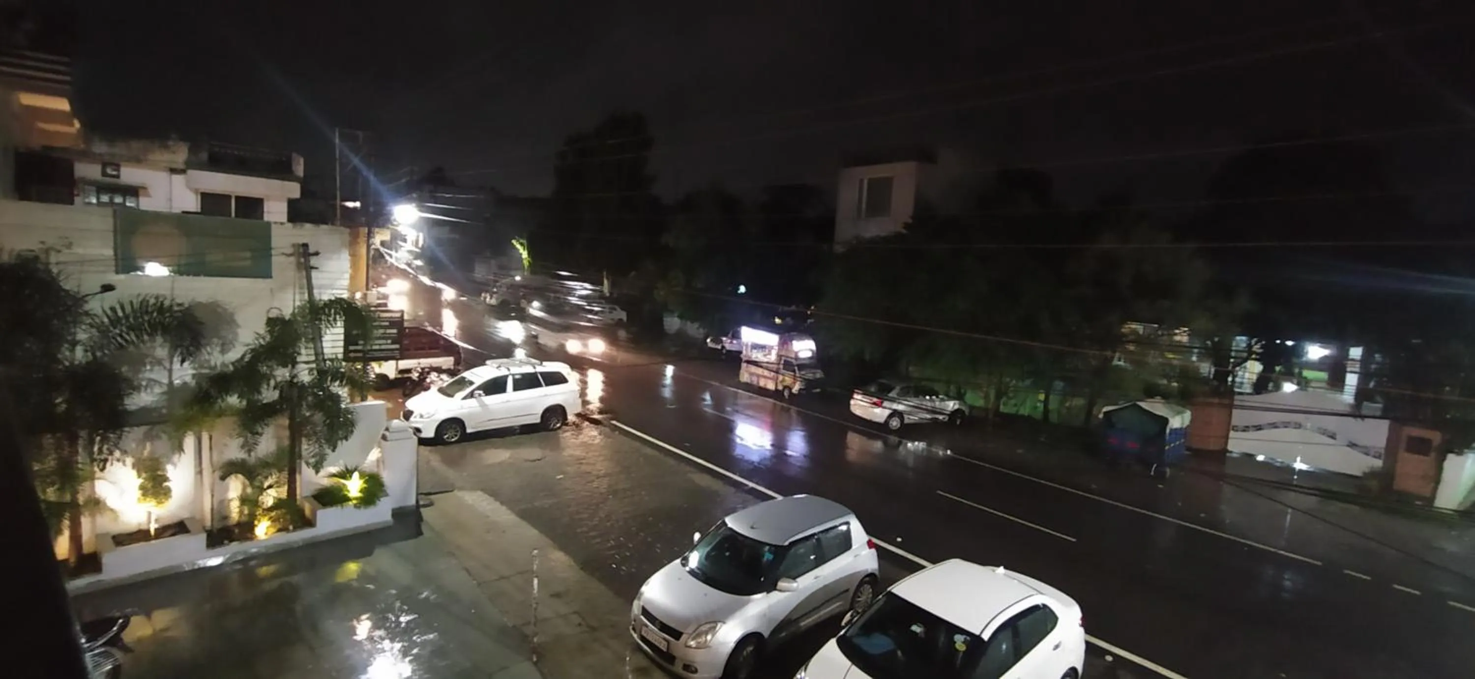 Street view in Hotel Samrat