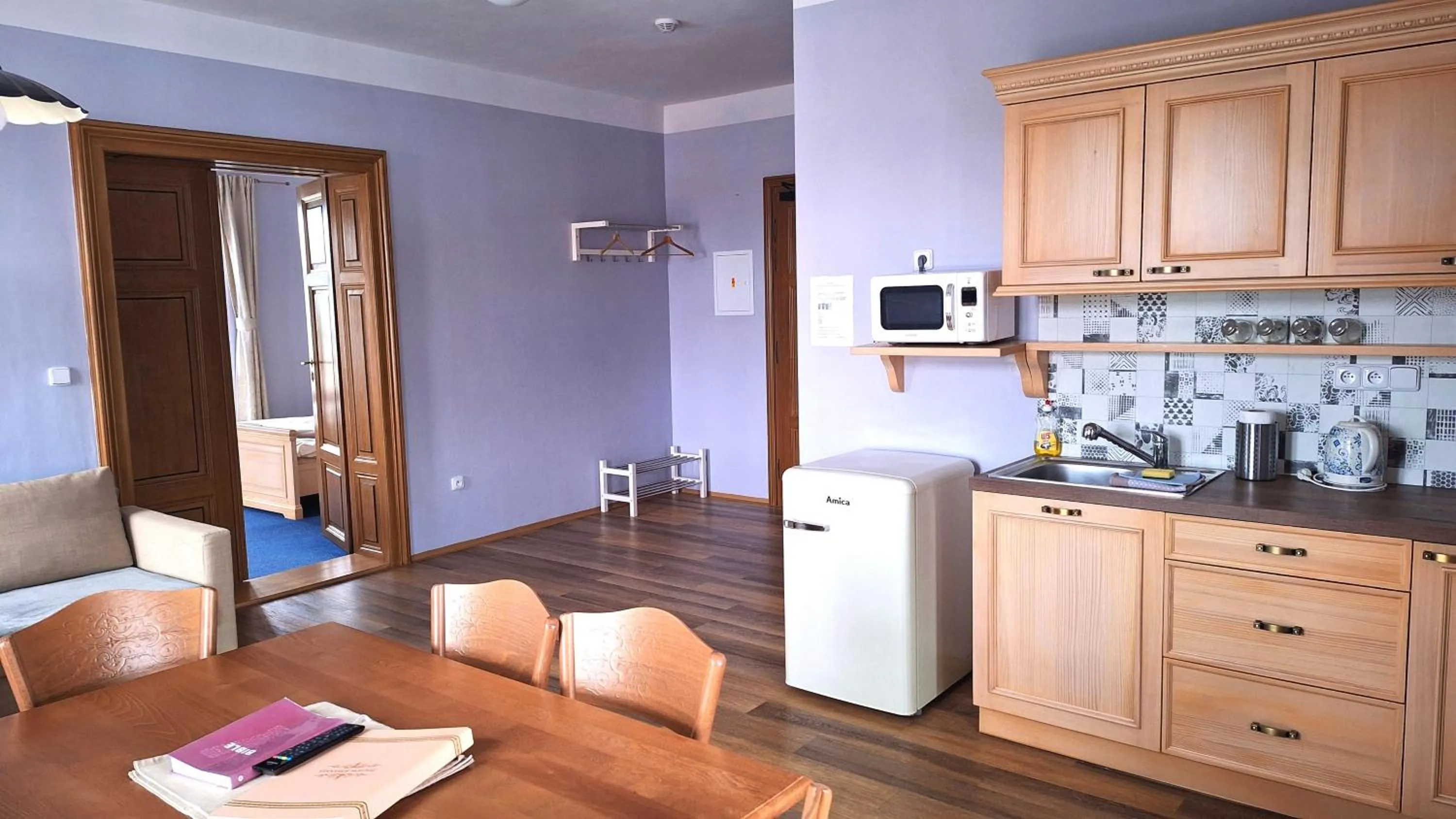 Kitchen or kitchenette in Penzion Johannes, Rýmařov - Stará Ves